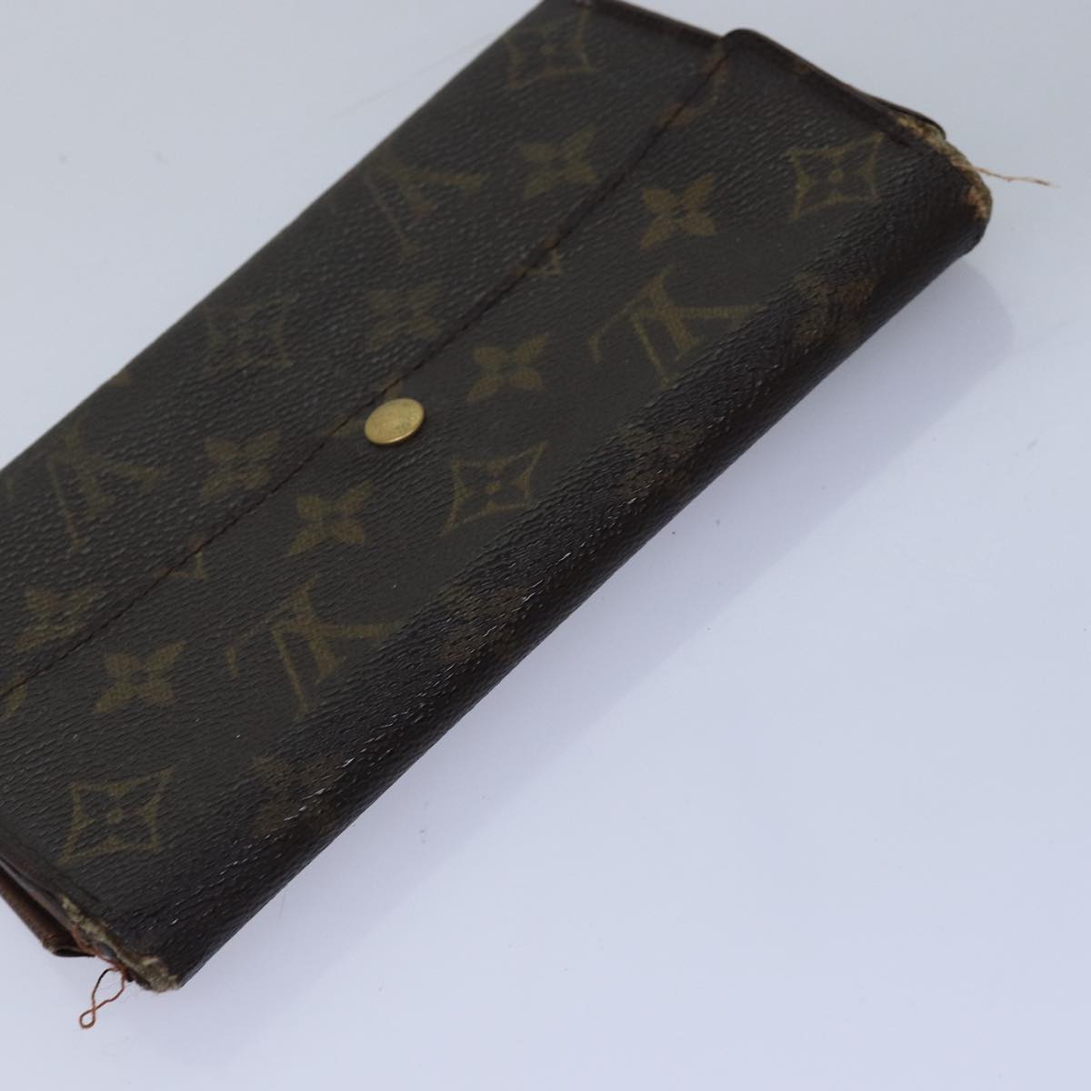 LOUIS VUITTON Monogram Long Wallet 4Set LV Auth fm3450