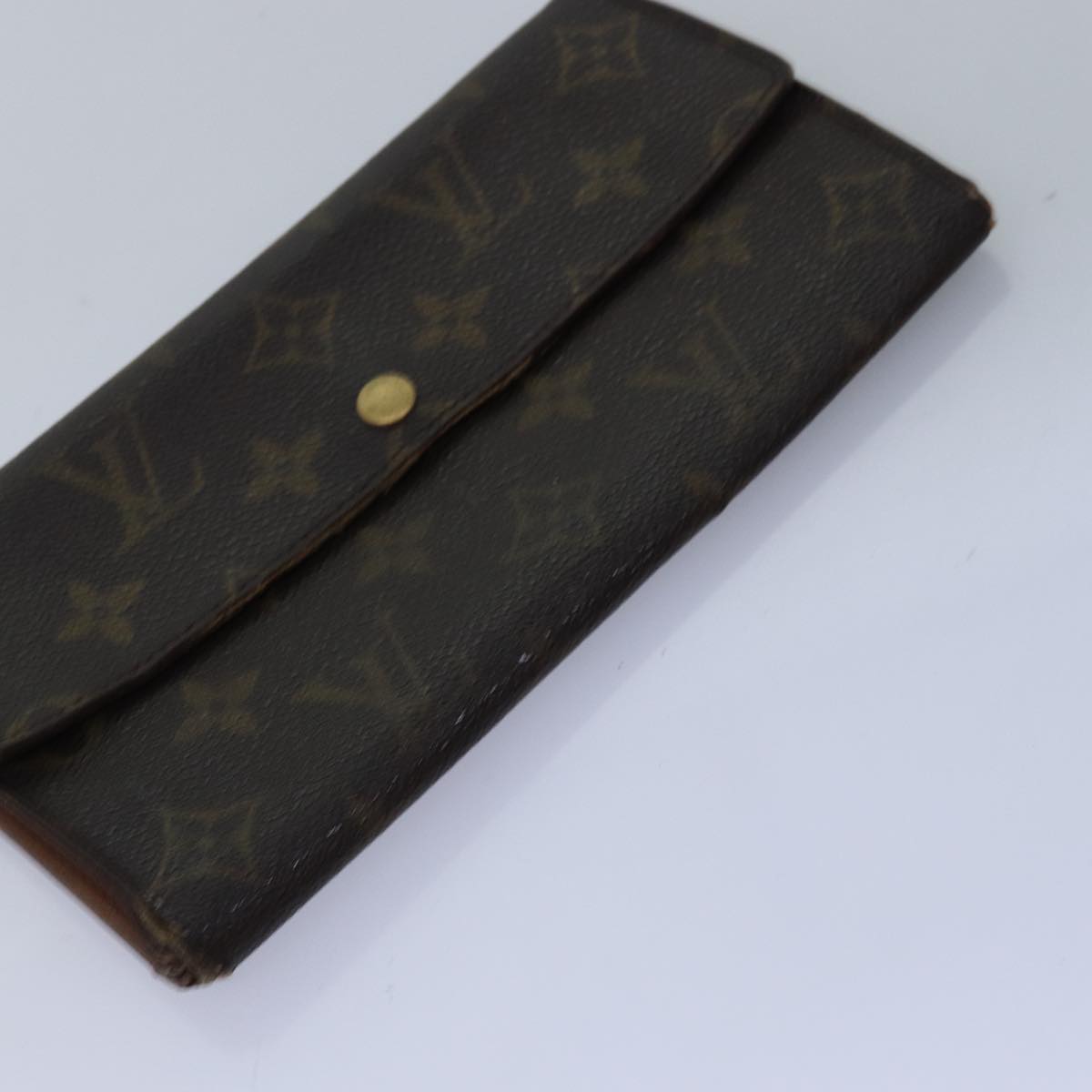 LOUIS VUITTON Monogram Long Wallet 4Set LV Auth fm3450