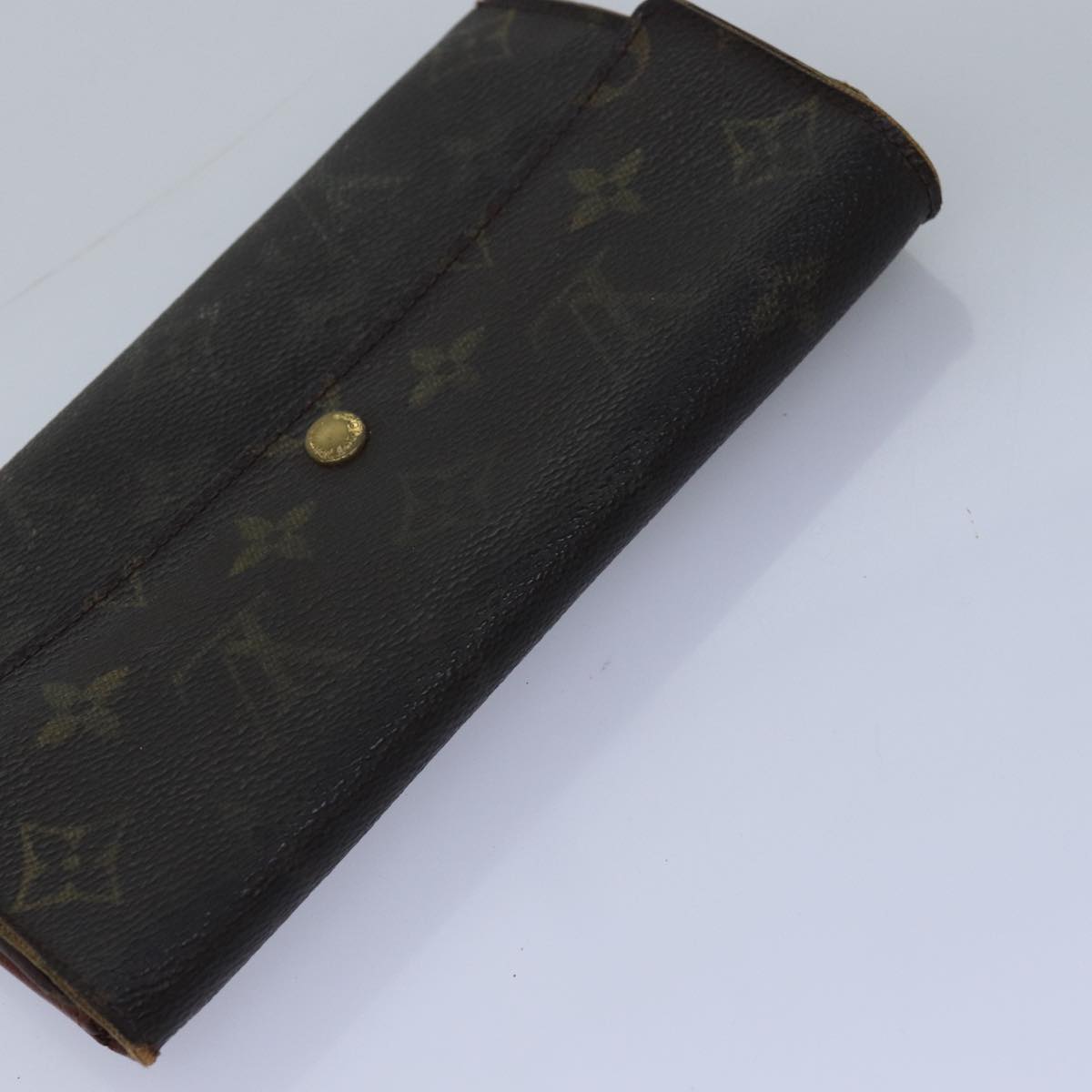 LOUIS VUITTON Monogram Long Wallet 4Set LV Auth fm3450