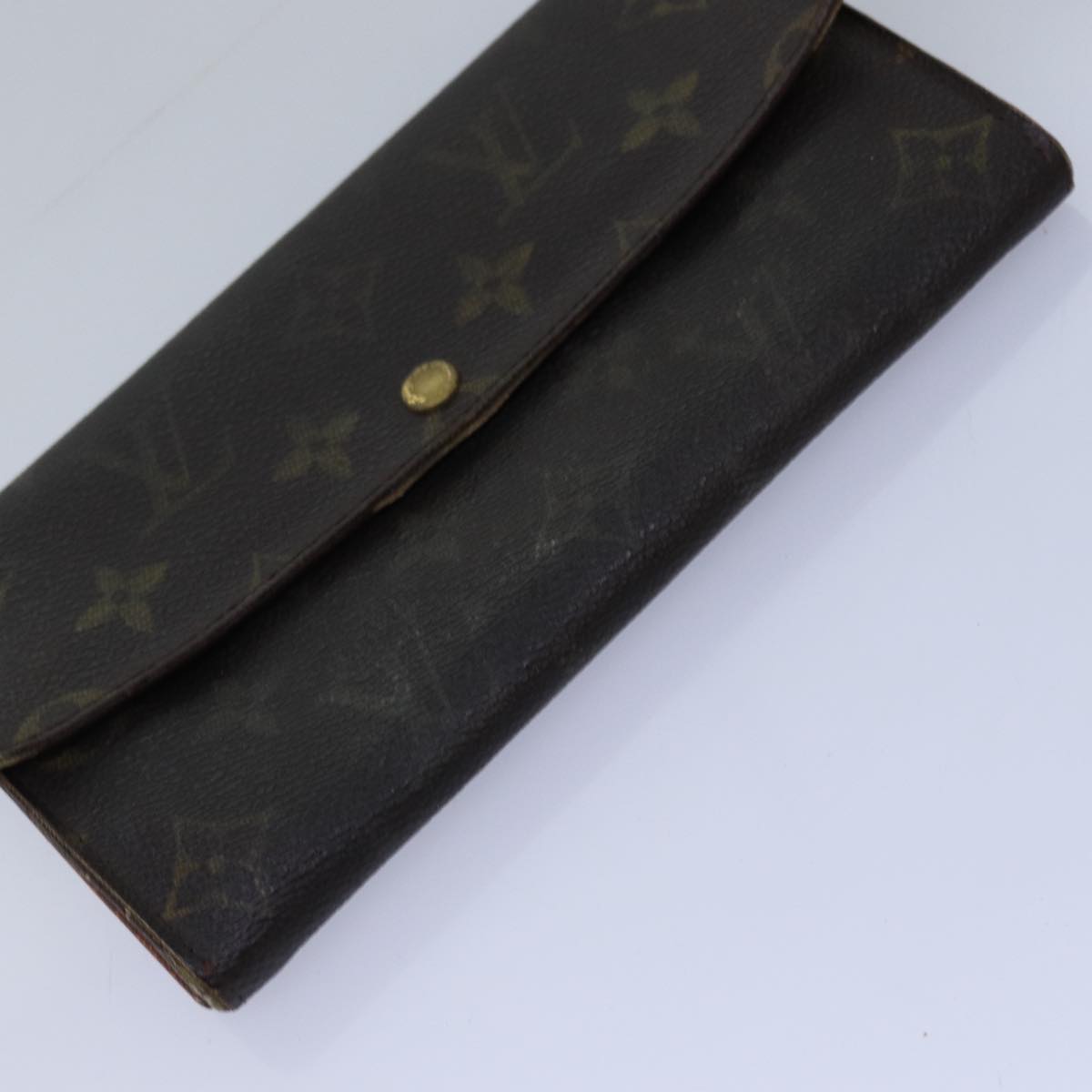 LOUIS VUITTON Monogram Long Wallet 4Set LV Auth fm3450