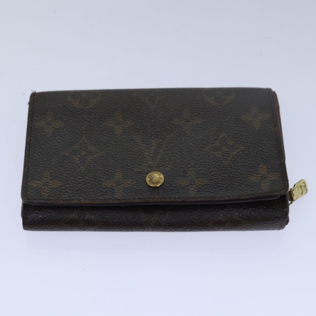 LOUIS VUITTON Monogram Wallet 9Set LV Auth fm3452