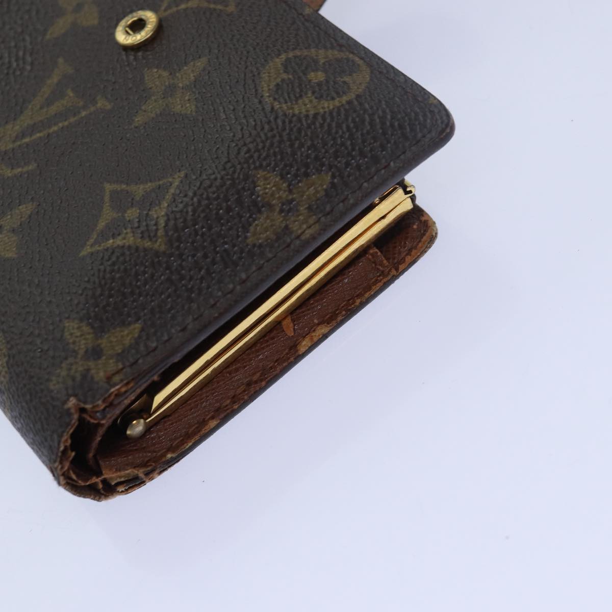 LOUIS VUITTON Monogram Wallet 9Set LV Auth fm3452