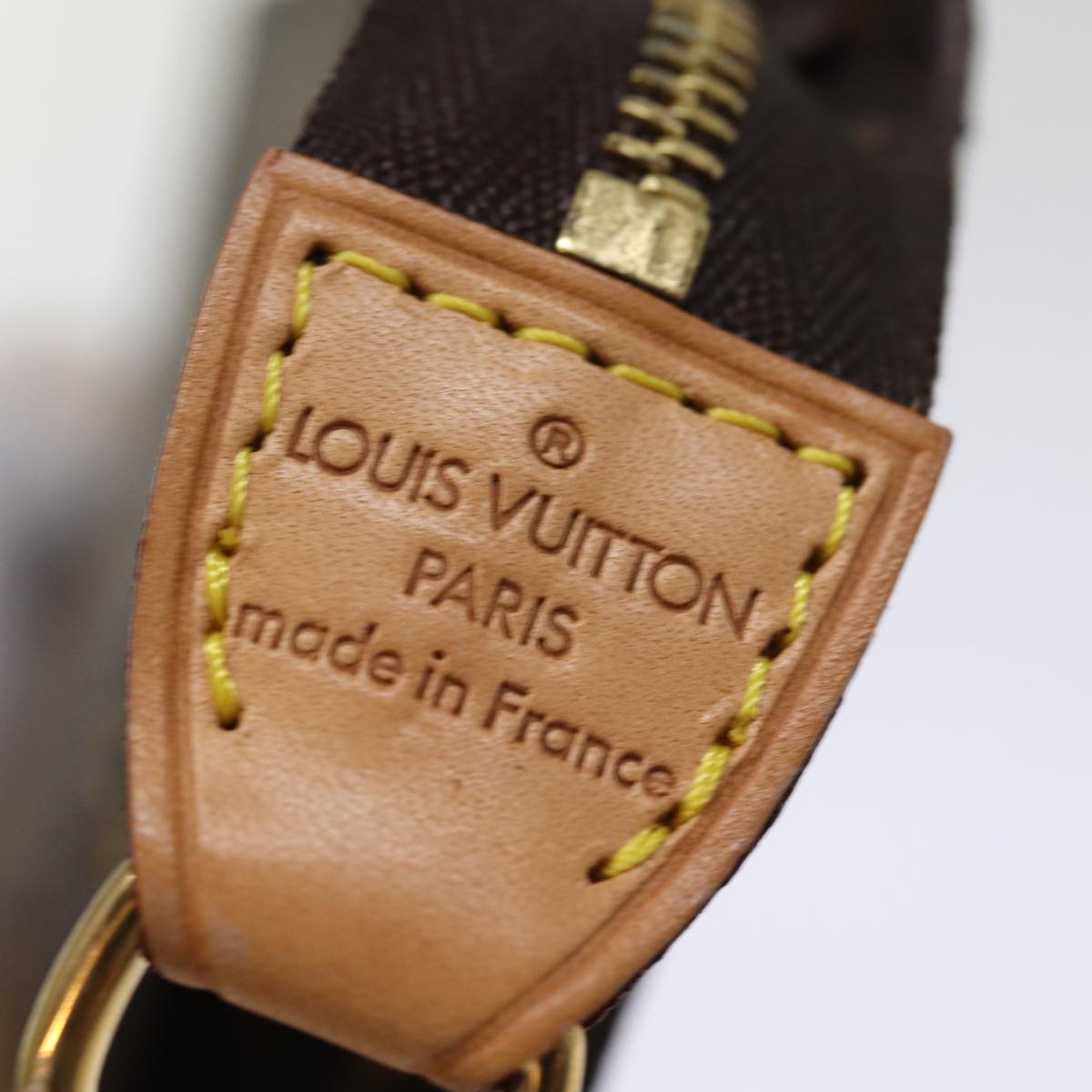 LOUIS VUITTON Monogram Bucket PM Pouch Accessory Pouch LV Auth fm3453