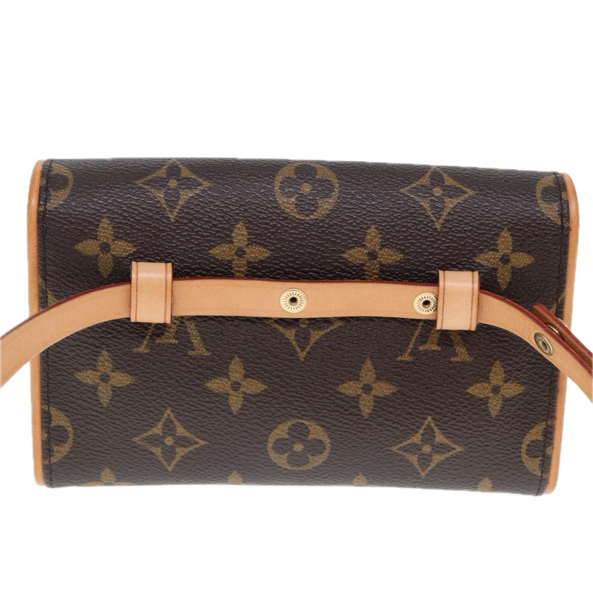 LOUIS VUITTON Monogram Pochette Florentine Waist bag M51855 LV Auth fm3455