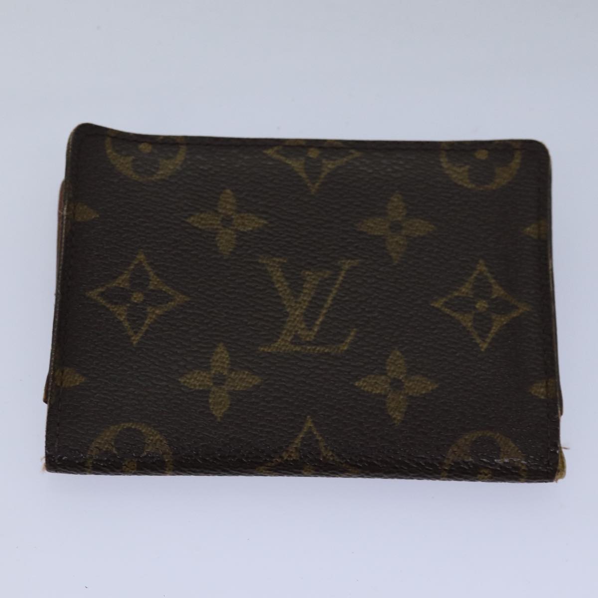 LOUIS VUITTON Monogram Pass Case 10set LV Auth fm3470