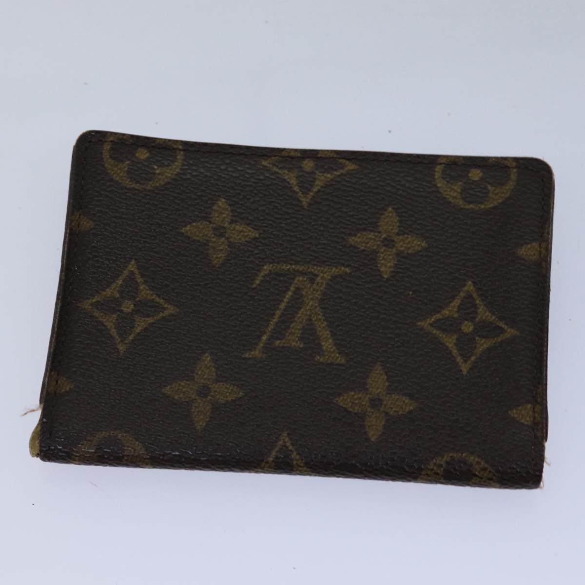 LOUIS VUITTON Monogram Pass Case 10set LV Auth fm3470