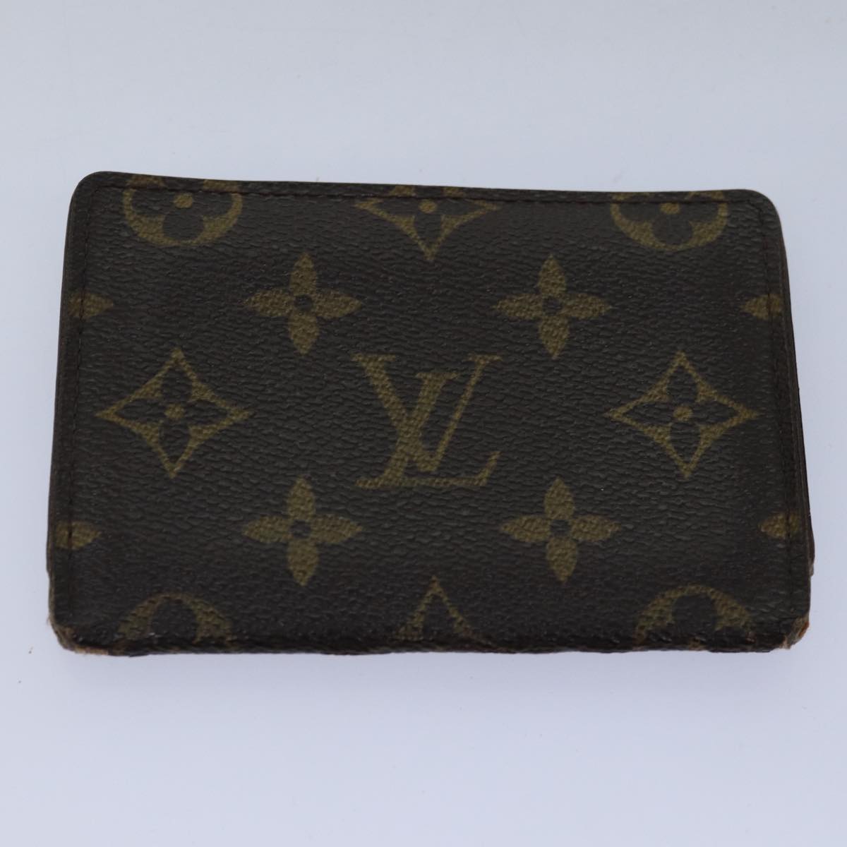 LOUIS VUITTON Monogram Pass Case 10set LV Auth fm3470