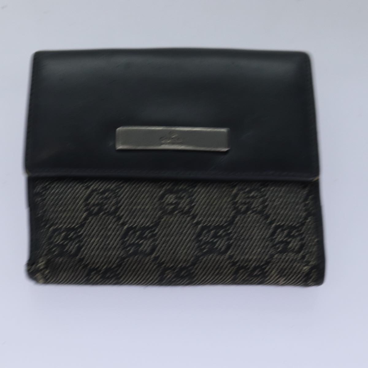 GUCCI GG Canvas Jackie Web Sherry Line Wallet 8Set Black Beige Red Auth fm3491