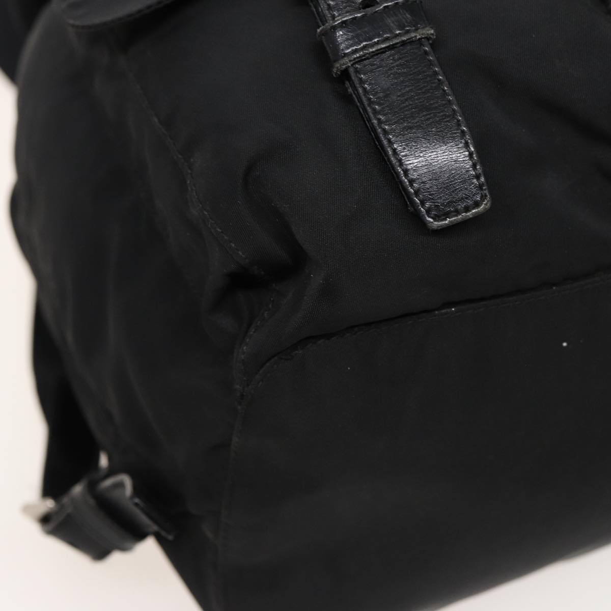 PRADA Backpack Nylon Black Auth fm3520