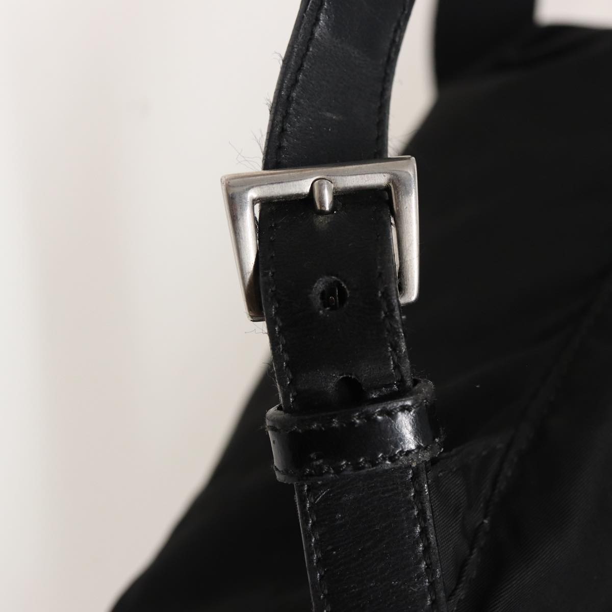 PRADA Backpack Nylon Black Auth fm3520