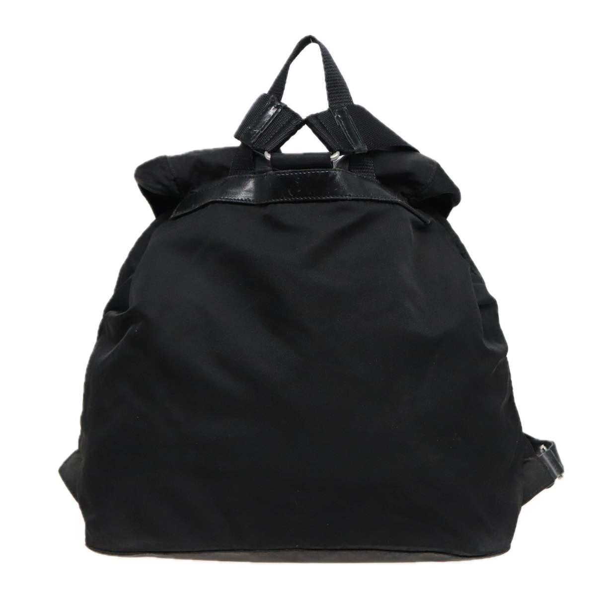 PRADA Backpack Nylon Black Auth fm3520