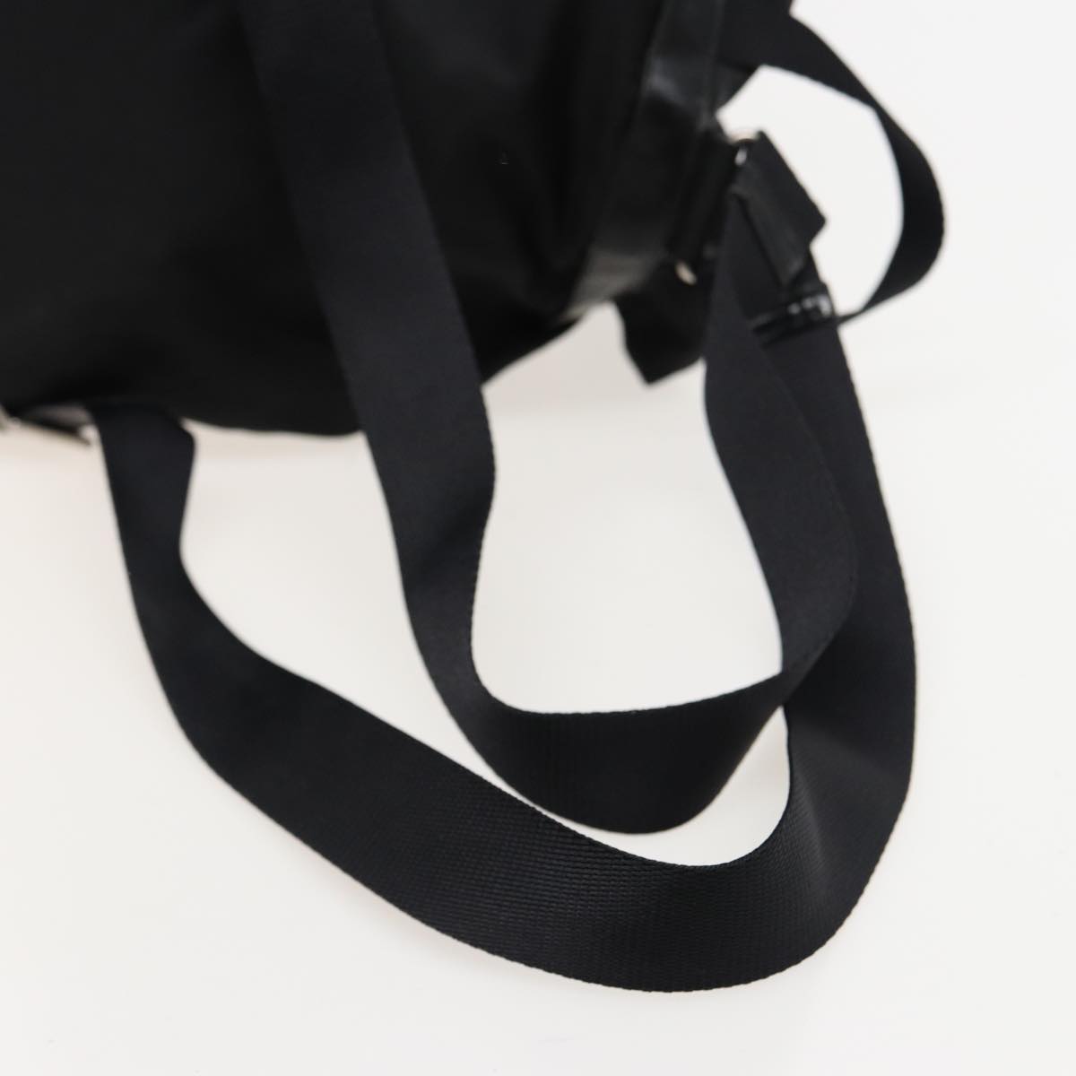 PRADA Backpack Nylon Black Auth fm3520