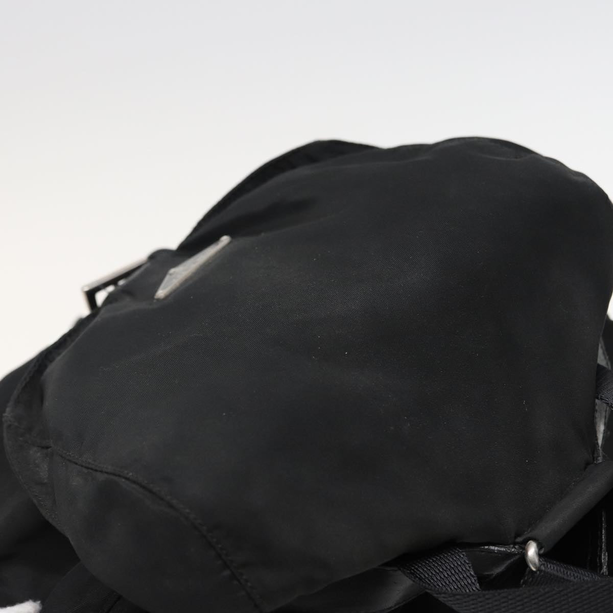 PRADA Backpack Nylon Black Auth fm3520