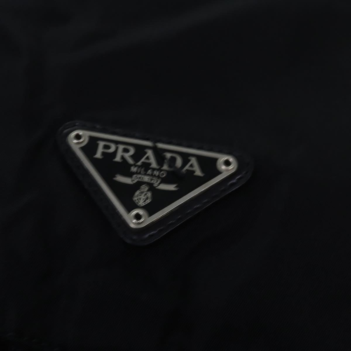 PRADA Backpack Nylon Black Auth fm3620