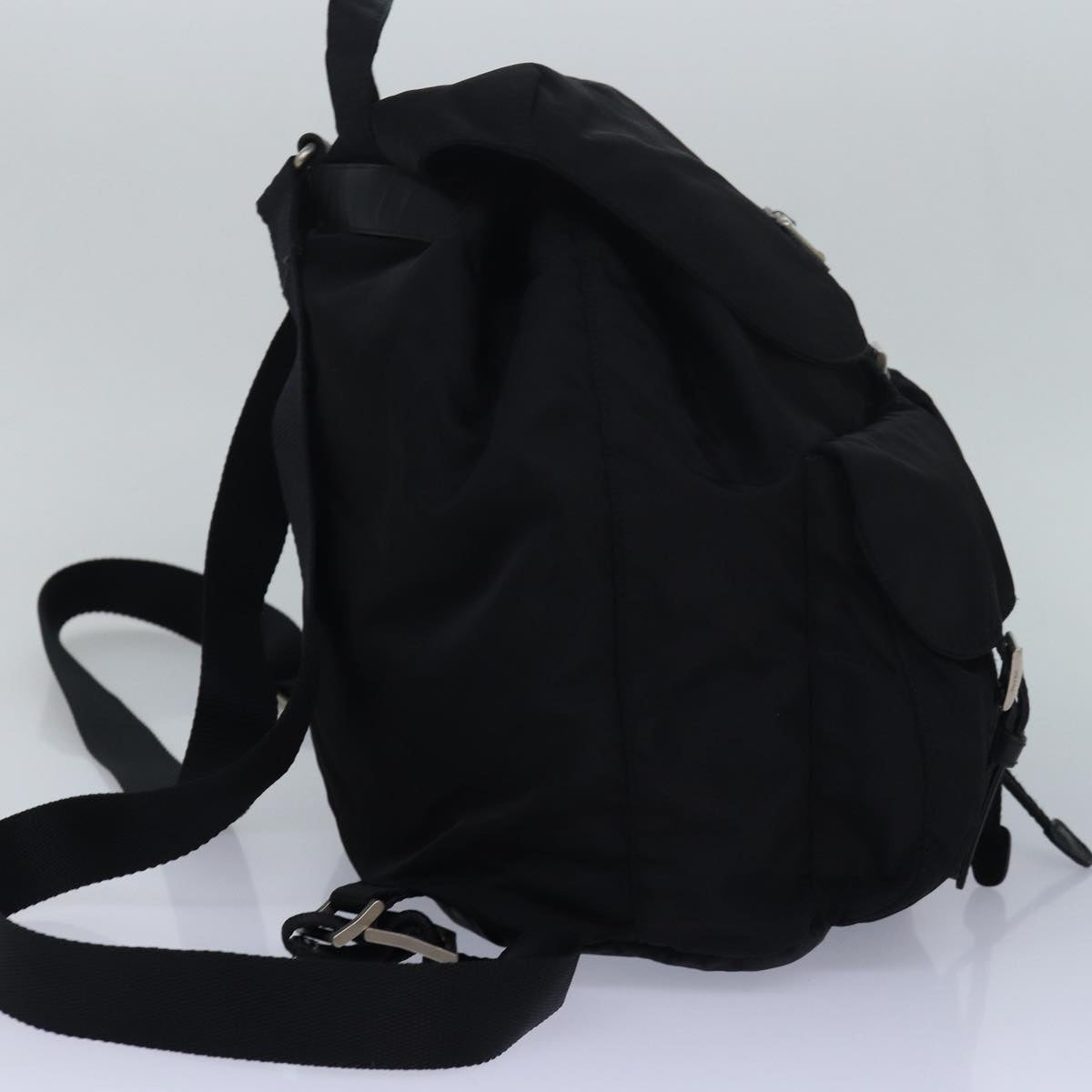 PRADA Backpack Nylon Black Auth fm3620