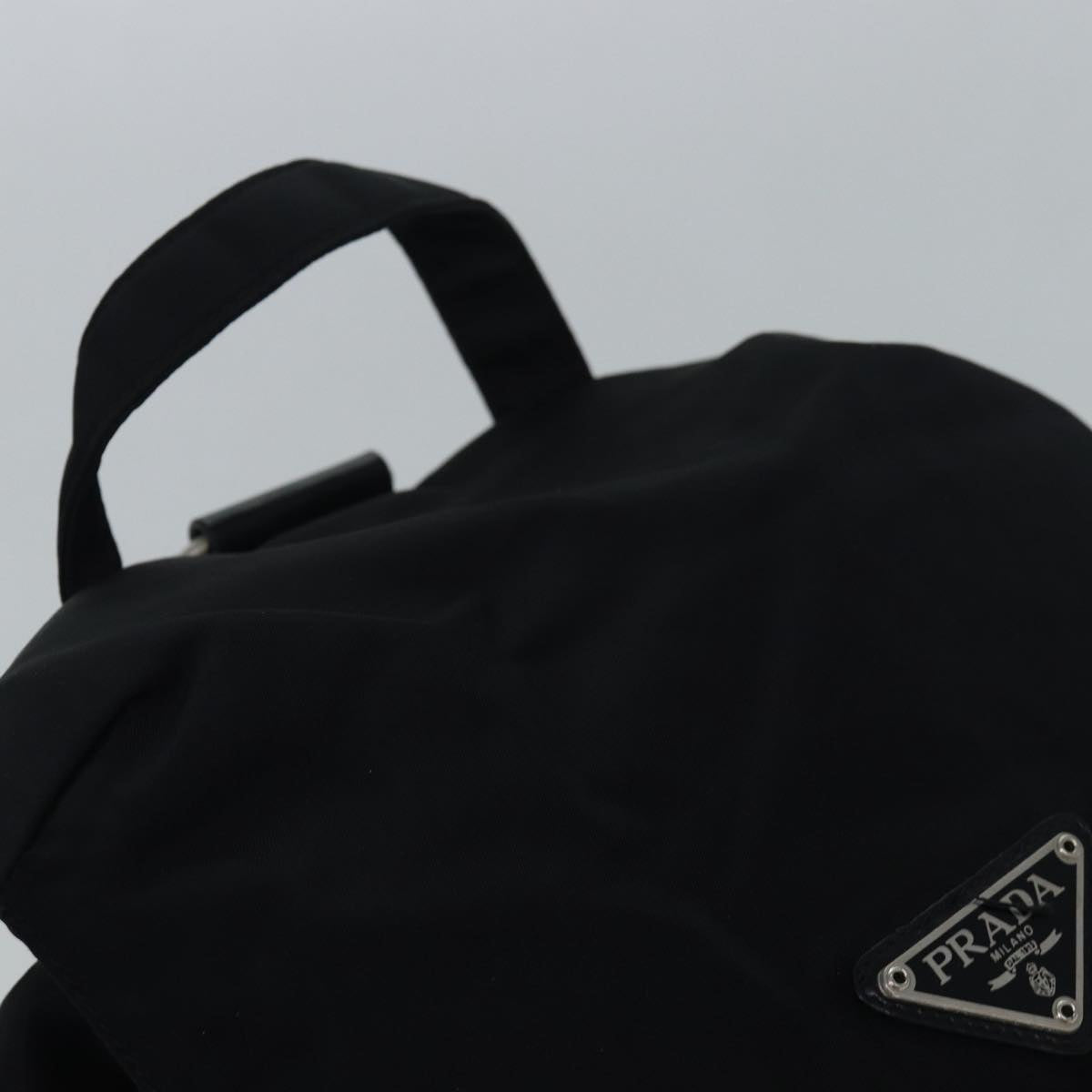 PRADA Backpack Nylon Black Auth fm3620