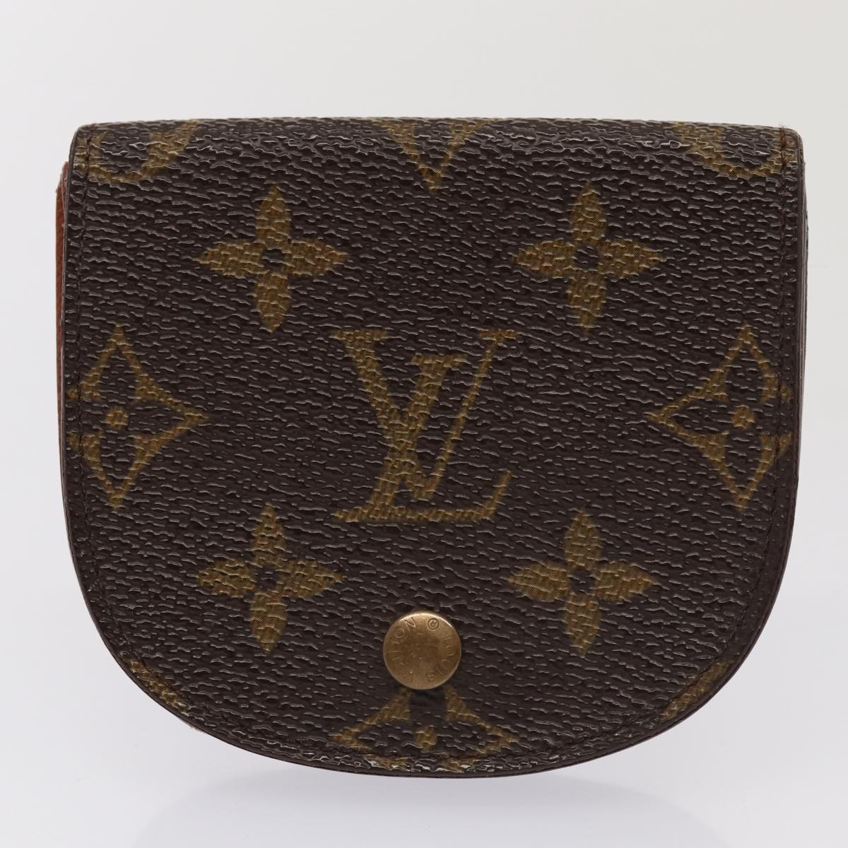 LOUIS VUITTON Monogram Coin Purse 4Set LV Auth fm3675