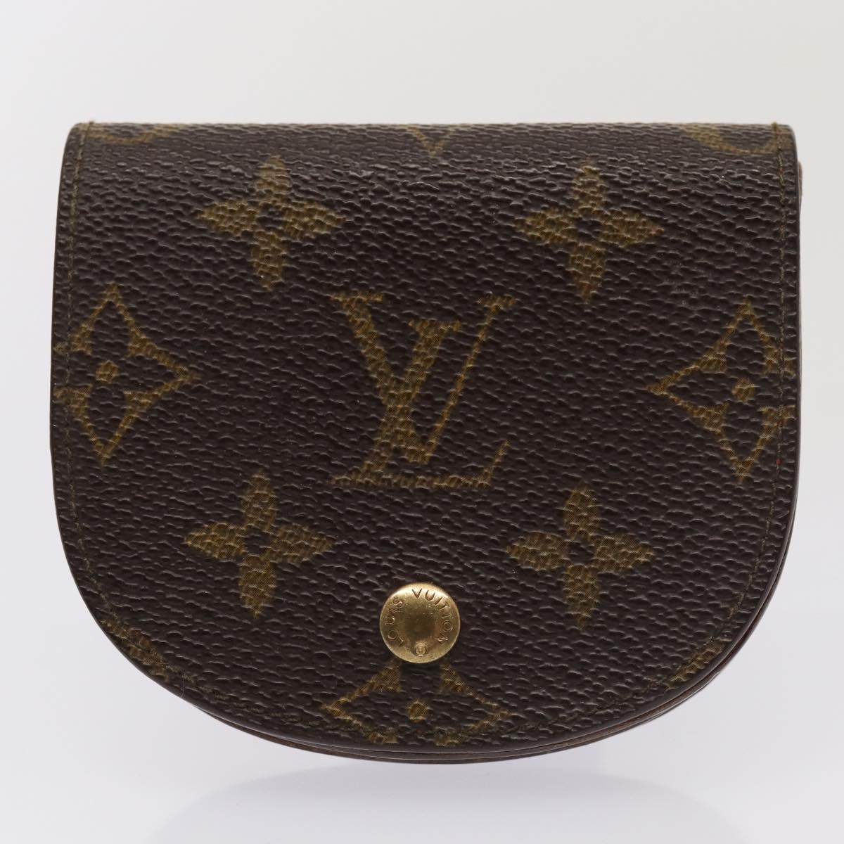 LOUIS VUITTON Monogram Coin Purse 4Set LV Auth fm3675