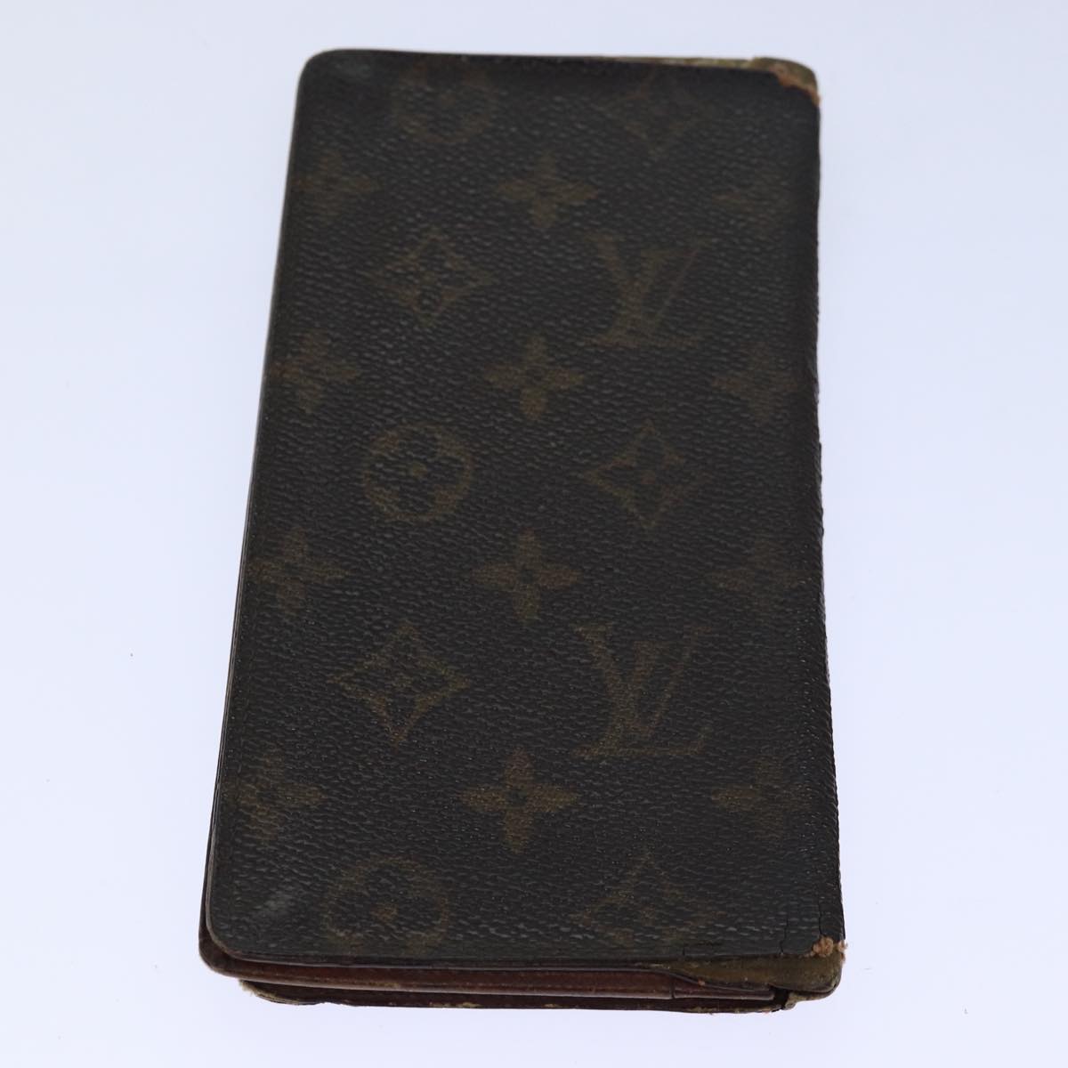 LOUIS VUITTON Monogram Wallet 7Set Brown LV Auth fm3678