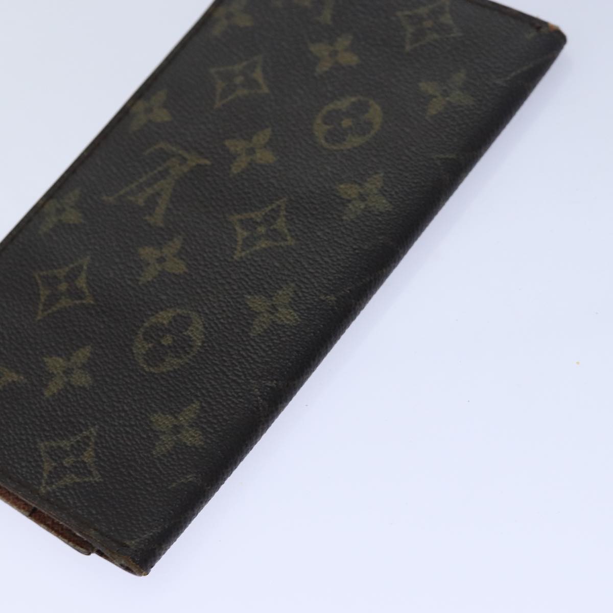 LOUIS VUITTON Monogram Wallet 7Set Brown LV Auth fm3678