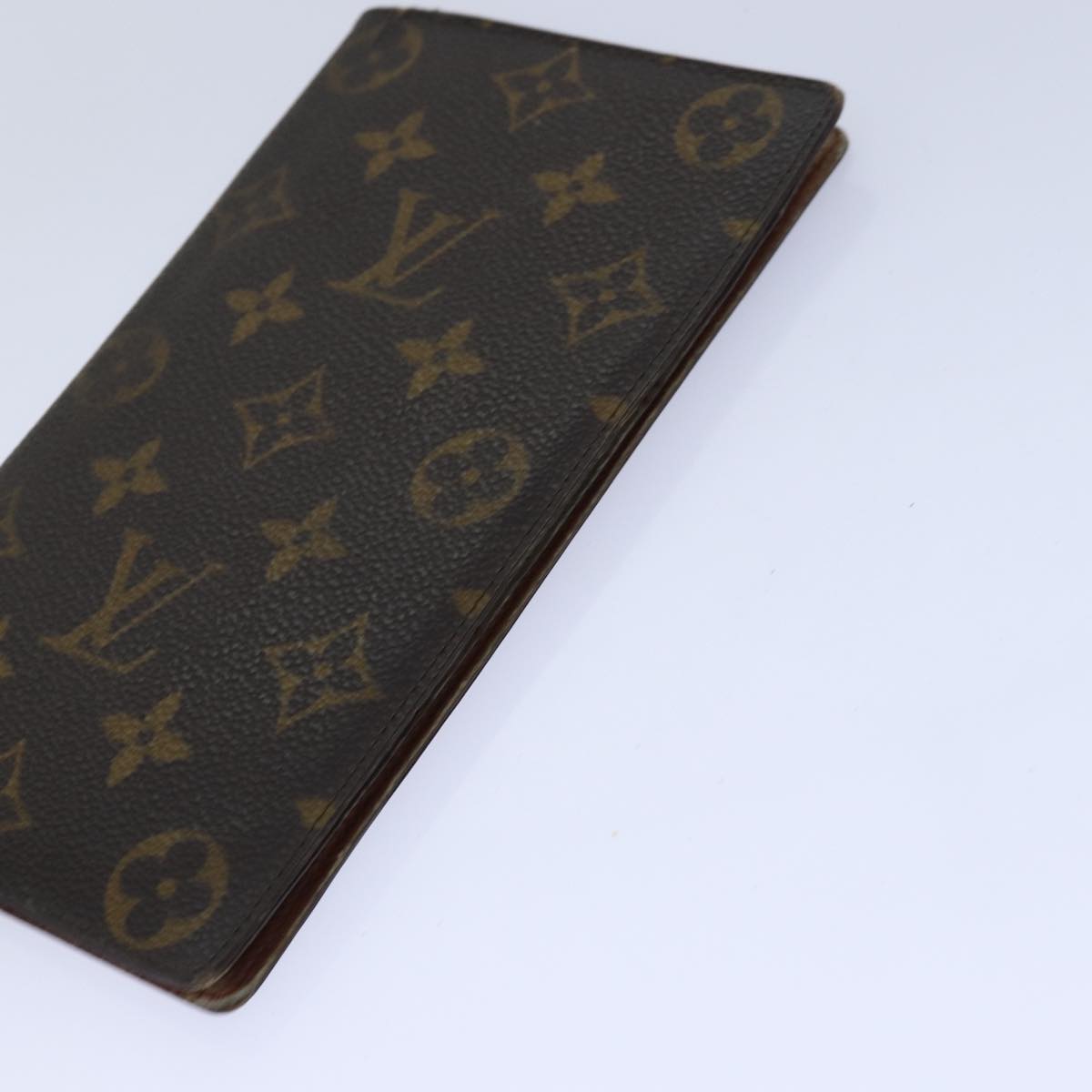 LOUIS VUITTON Monogram Wallet 7Set Brown LV Auth fm3678