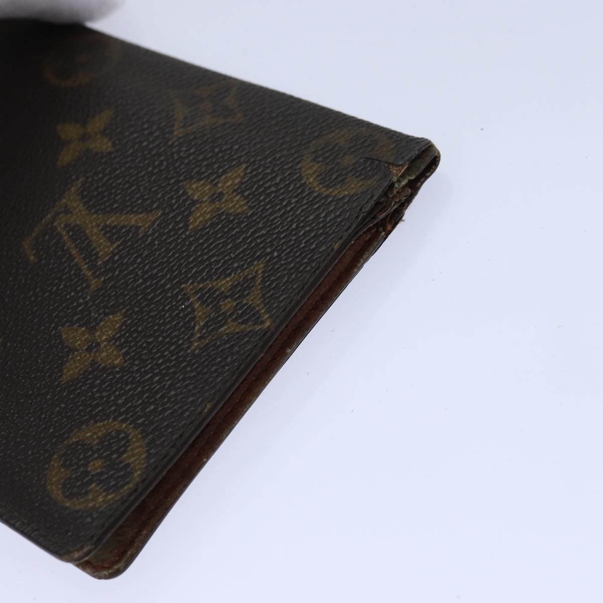 LOUIS VUITTON Monogram Wallet 7Set Brown LV Auth fm3678