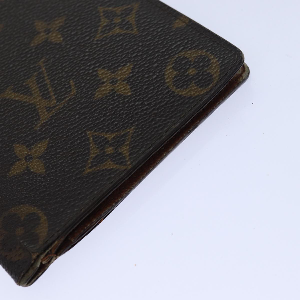 LOUIS VUITTON Monogram Wallet 7Set Brown LV Auth fm3678