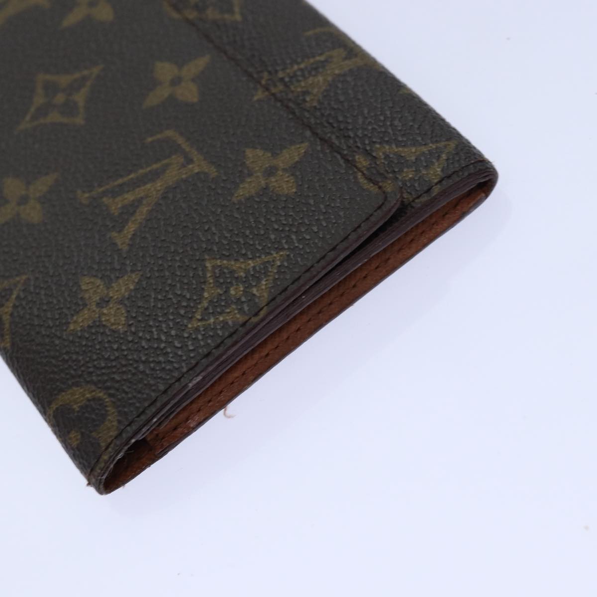 LOUIS VUITTON Monogram Wallet 7Set Brown LV Auth fm3678