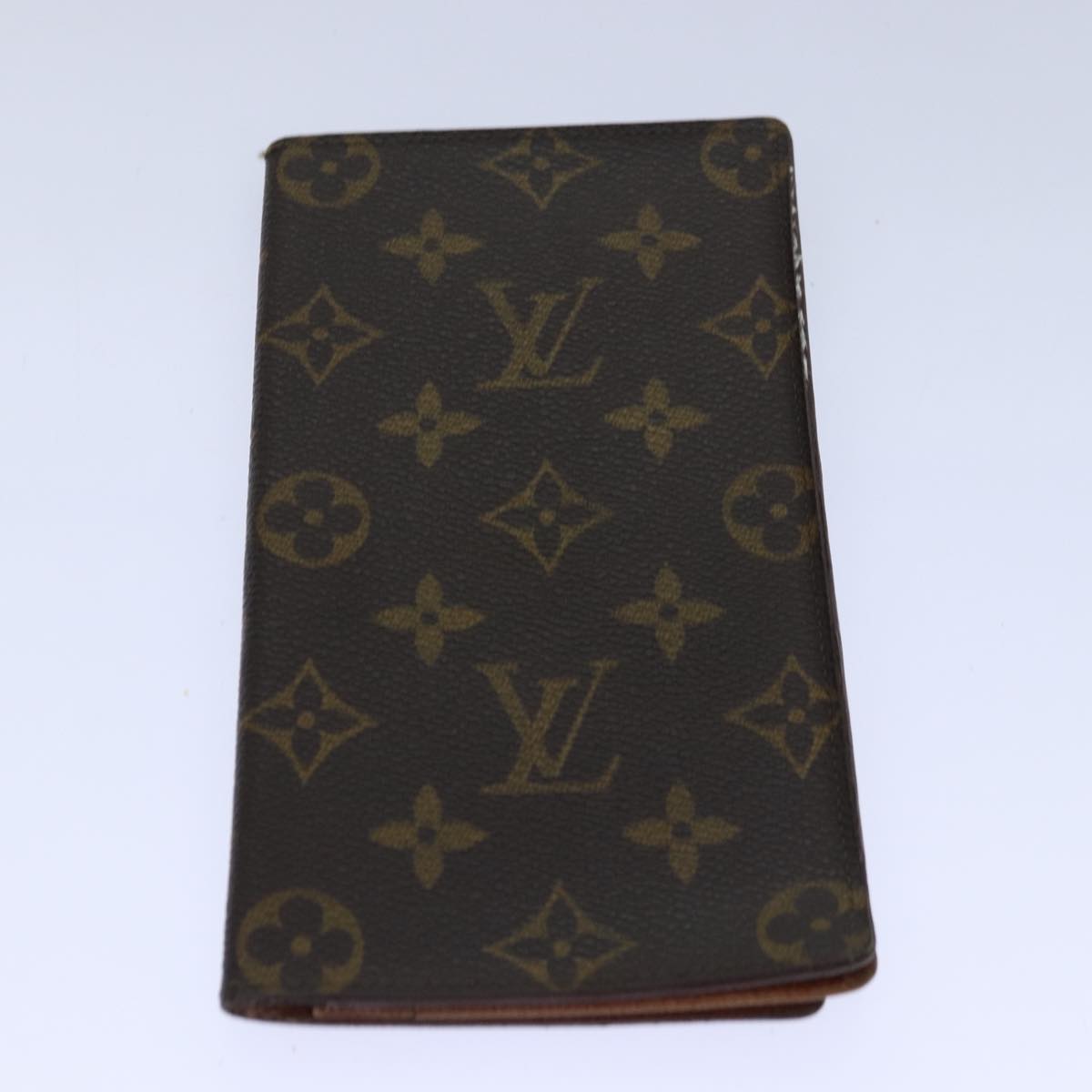 LOUIS VUITTON Monogram Wallet 7Set Brown LV Auth fm3678