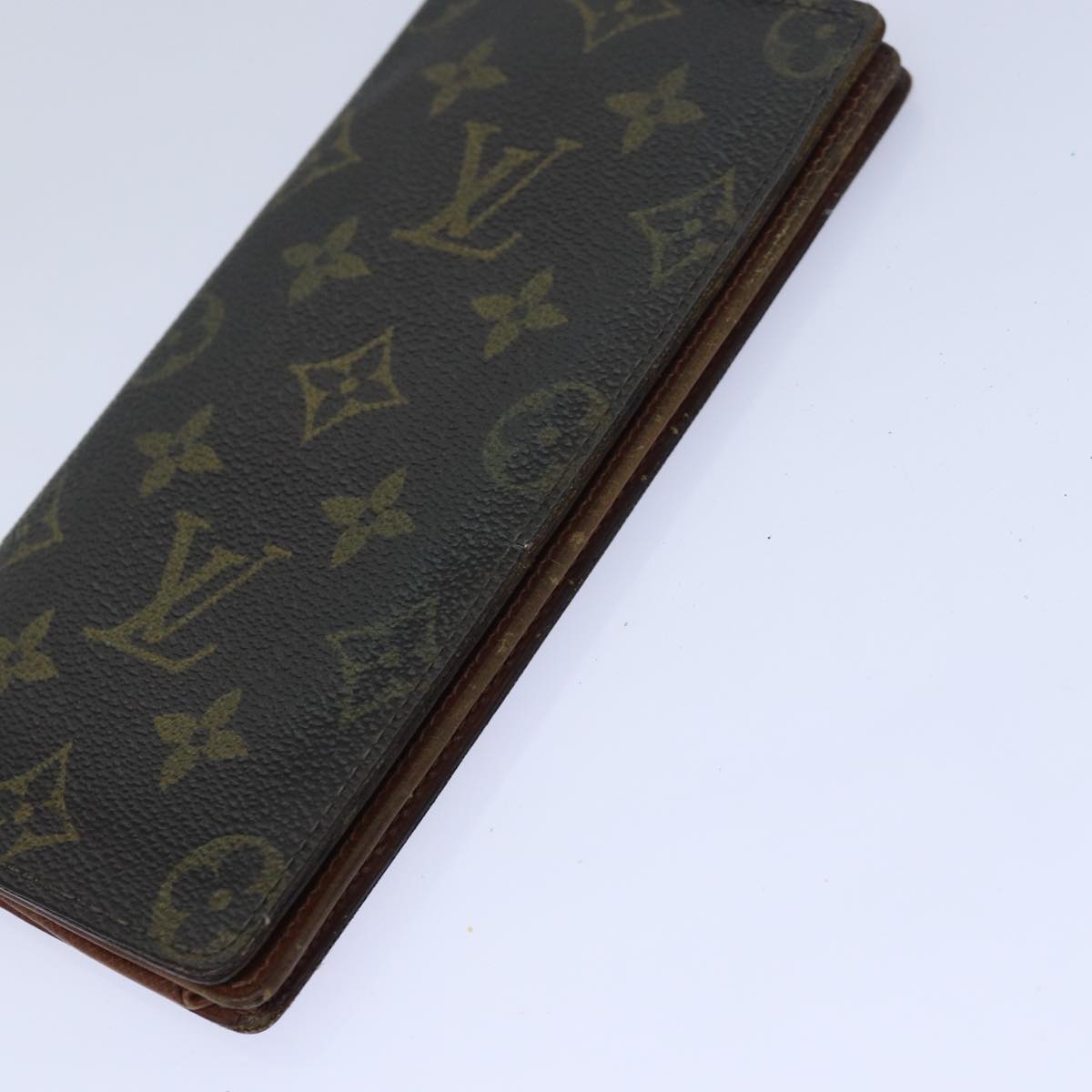 LOUIS VUITTON Monogram Wallet 7Set Brown LV Auth fm3678