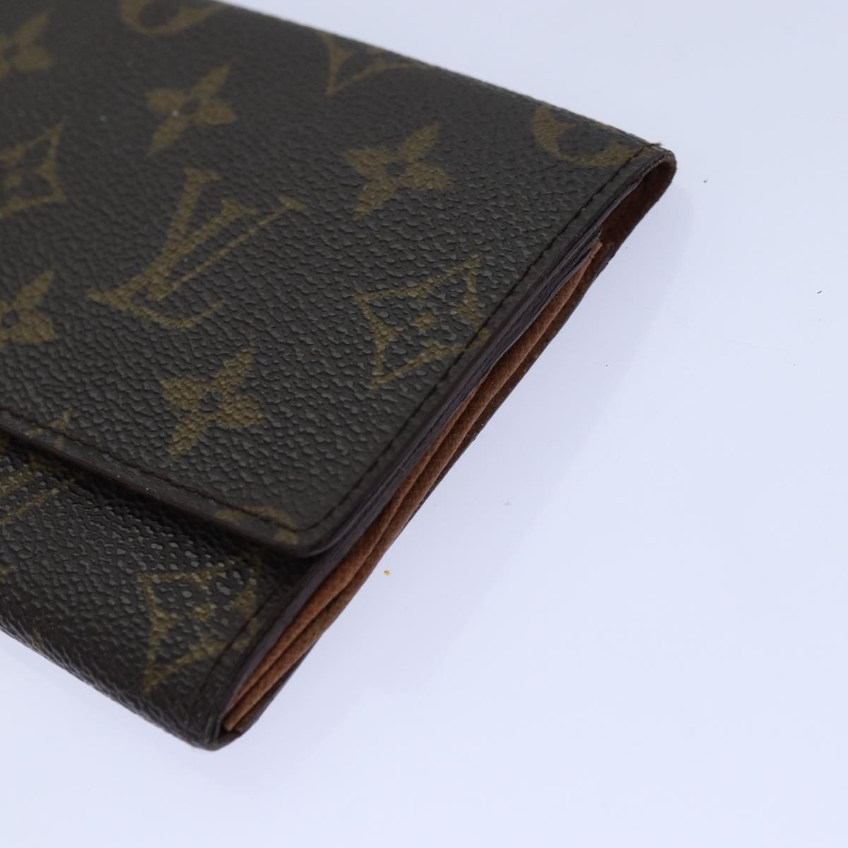 LOUIS VUITTON Monogram Wallet 7Set Brown LV Auth fm3678