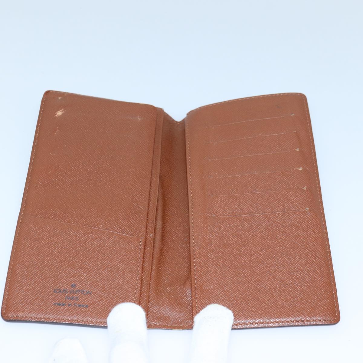 LOUIS VUITTON Monogram Wallet 7Set Brown LV Auth fm3678