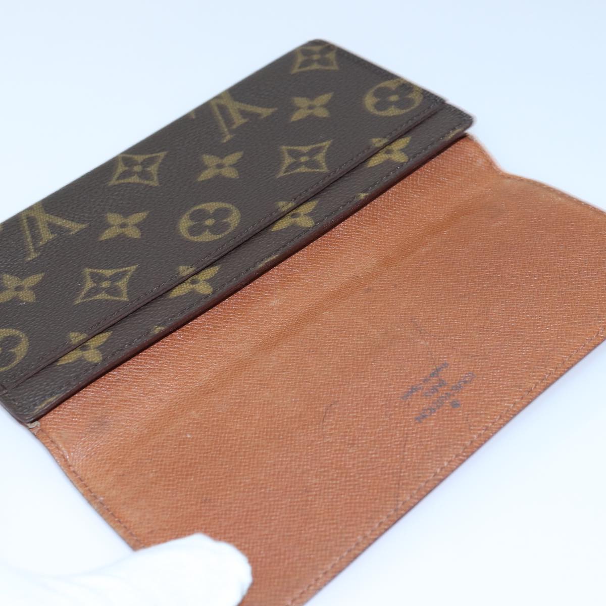 LOUIS VUITTON Monogram Wallet 7Set Brown LV Auth fm3678