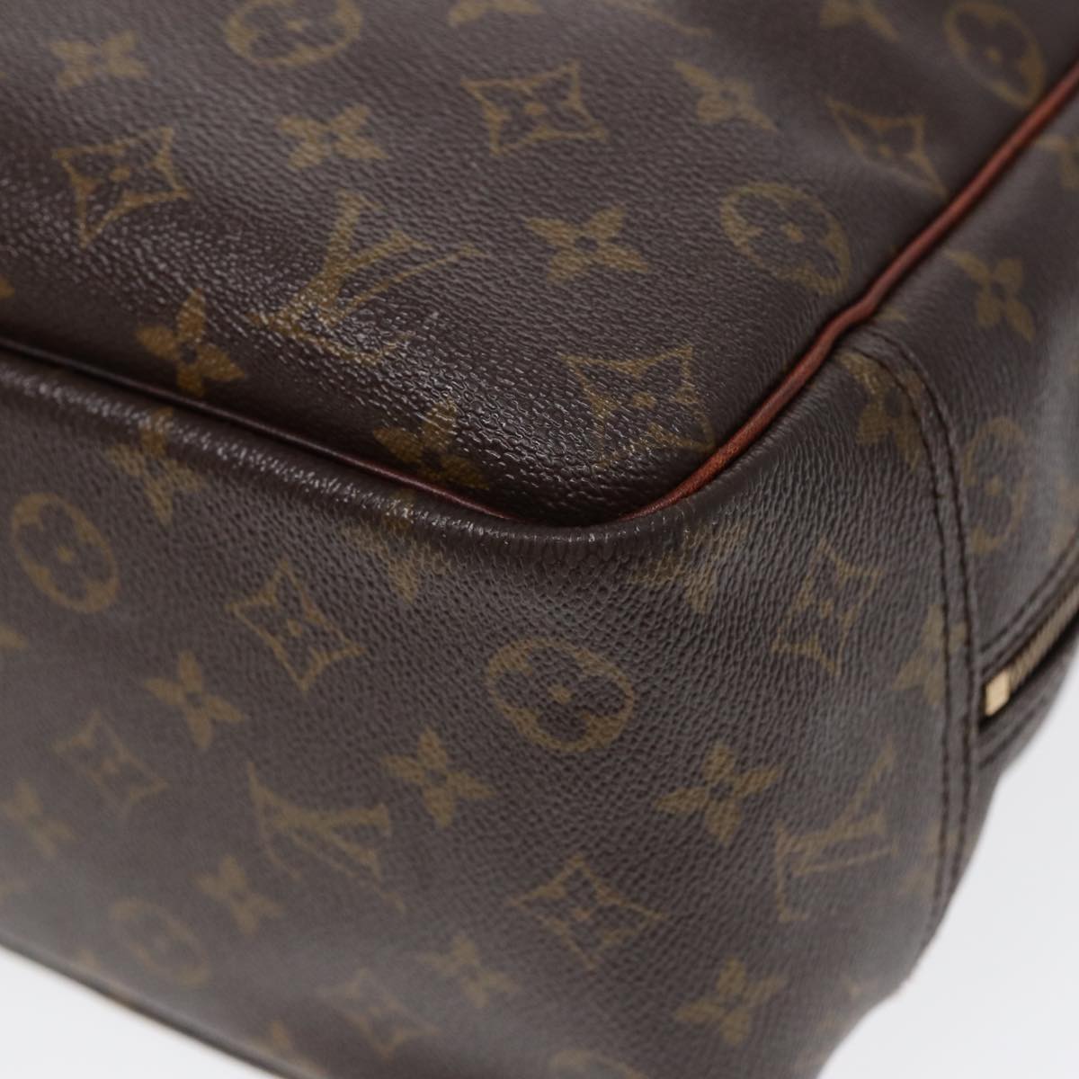 LOUIS VUITTON Monogram Deauville Hand Bag M47270 LV Auth fm3738