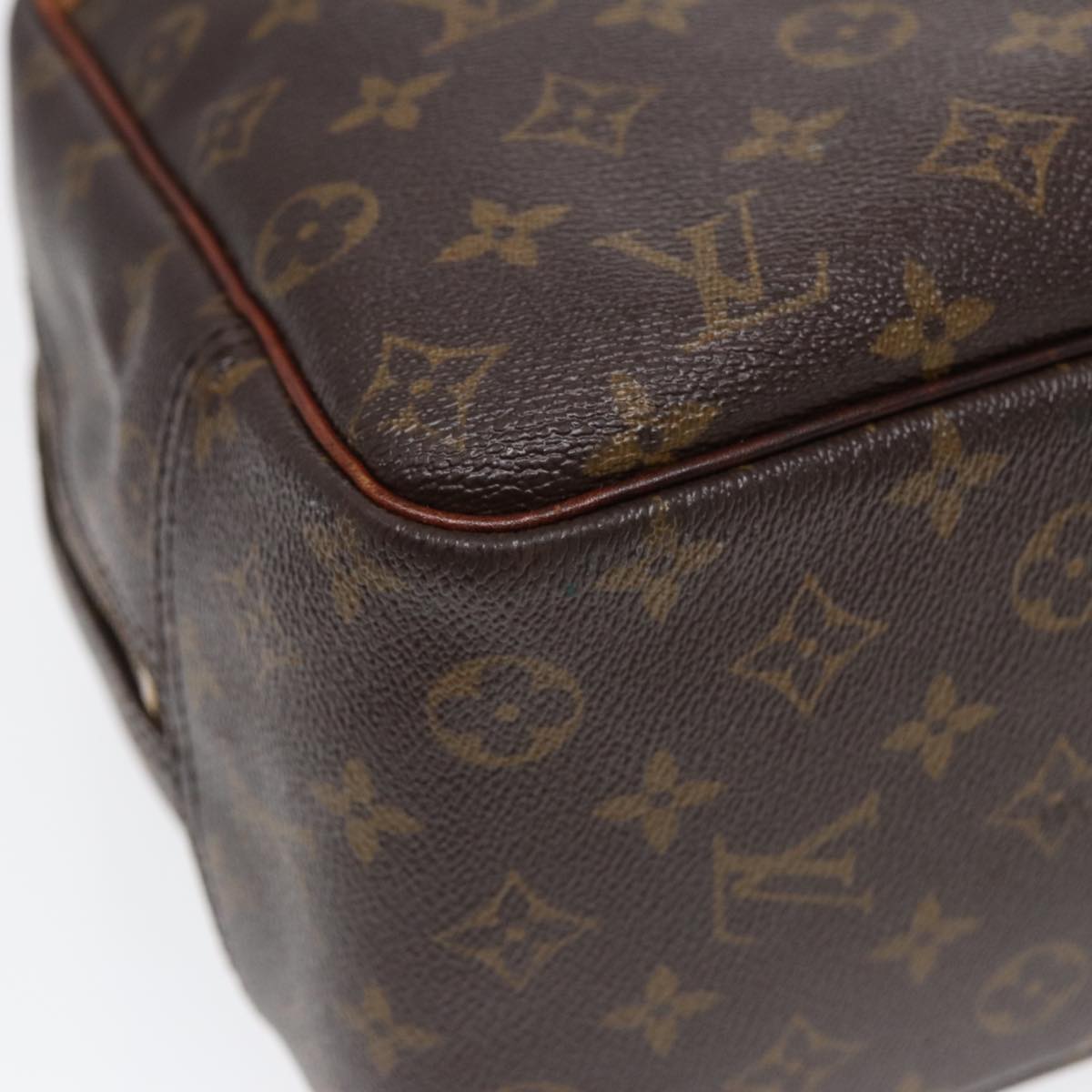 LOUIS VUITTON Monogram Deauville Hand Bag M47270 LV Auth fm3738