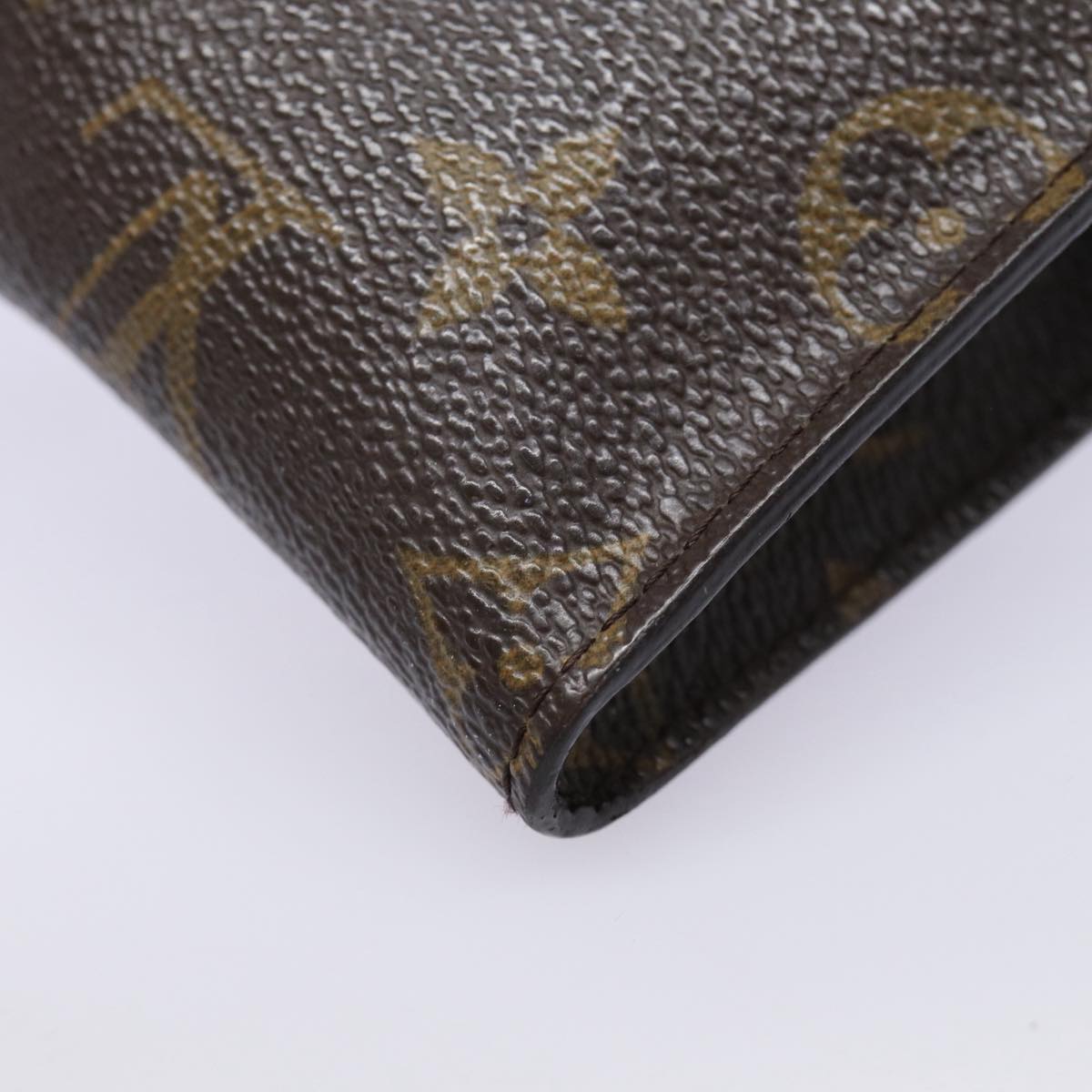 LOUIS VUITTON Monogram Bucket PM Accessory Pouch LV Auth fm3757