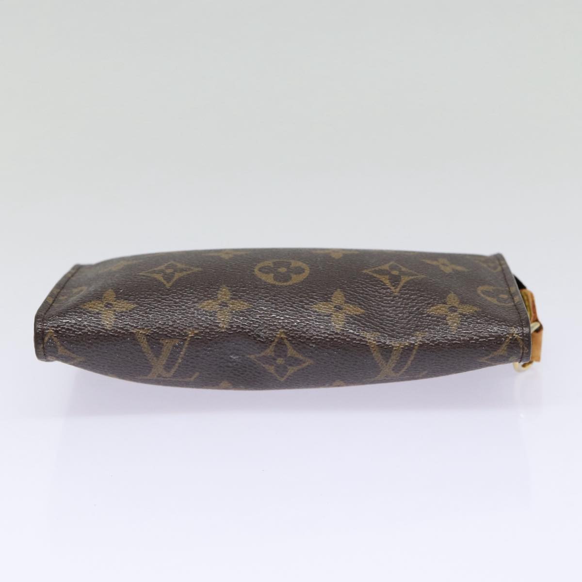 LOUIS VUITTON Monogram Bucket PM Accessory Pouch LV Auth fm3757