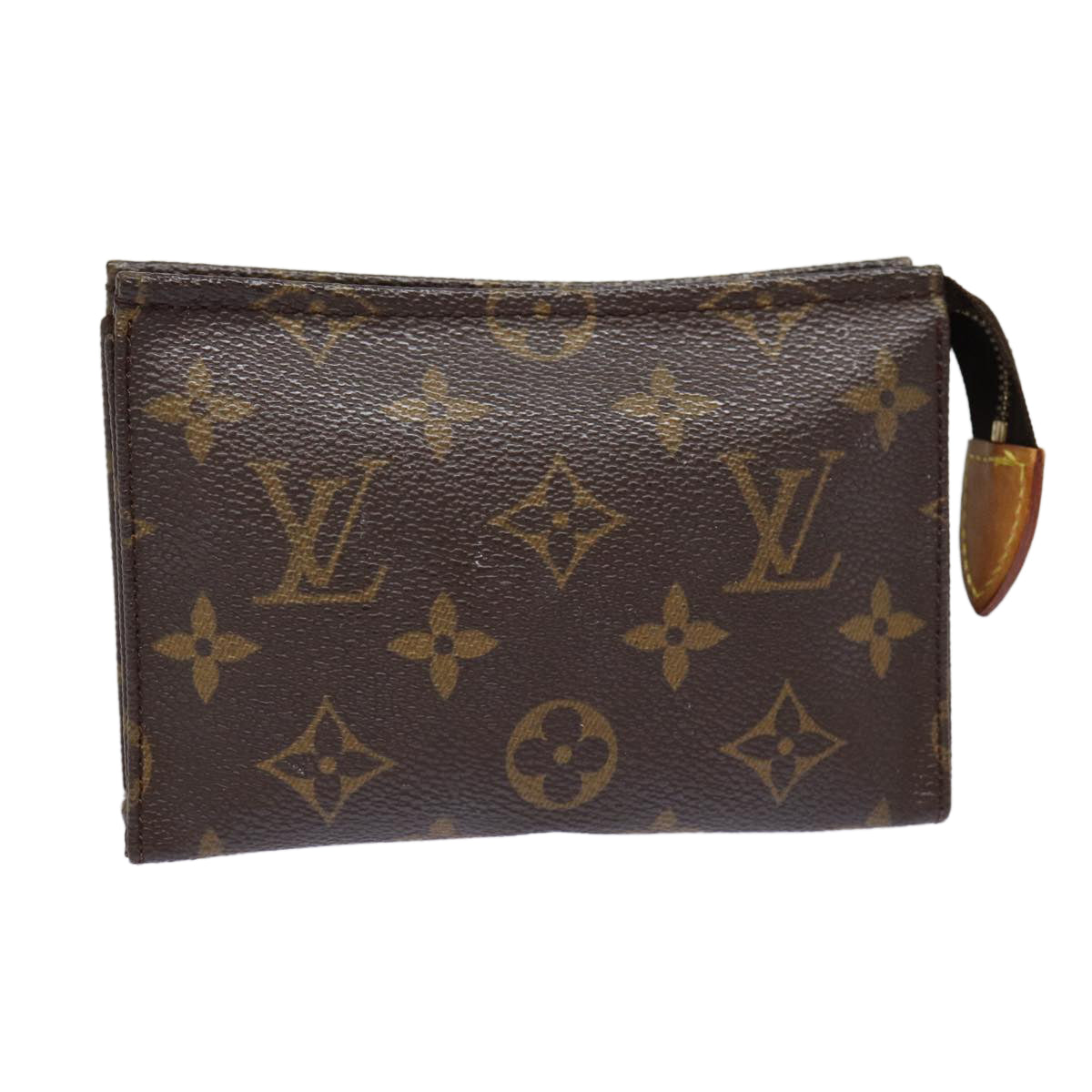 LOUIS VUITTON Monogram Poche Toilette 15 Pouch M47546 LV Auth fm3761