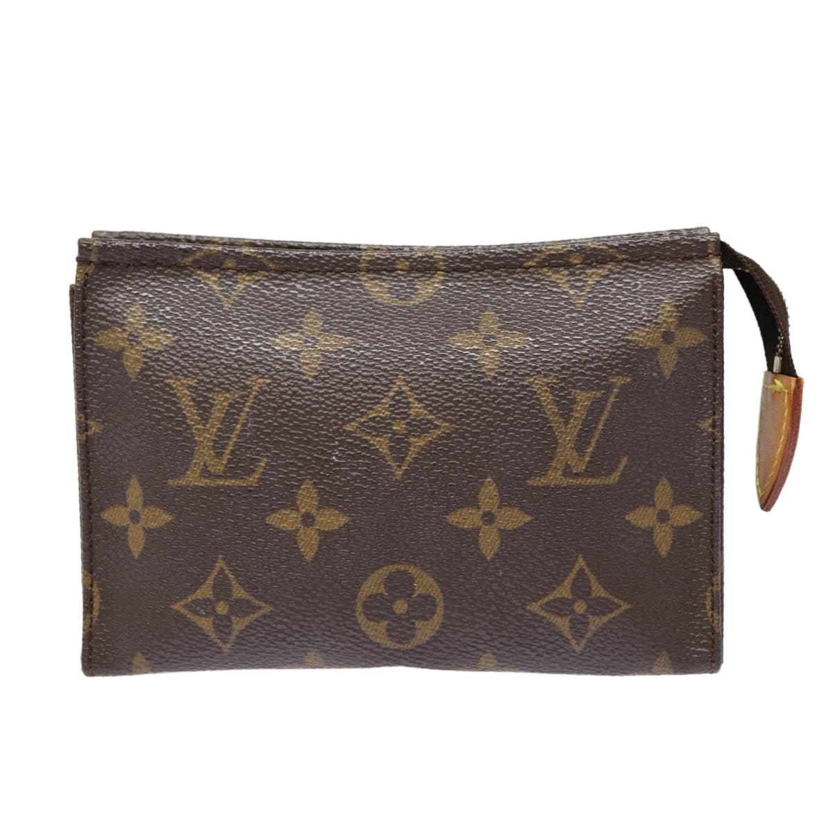 LOUIS VUITTON Monogram Poche Toilette 15 Pouch M47546 LV Auth fm3761