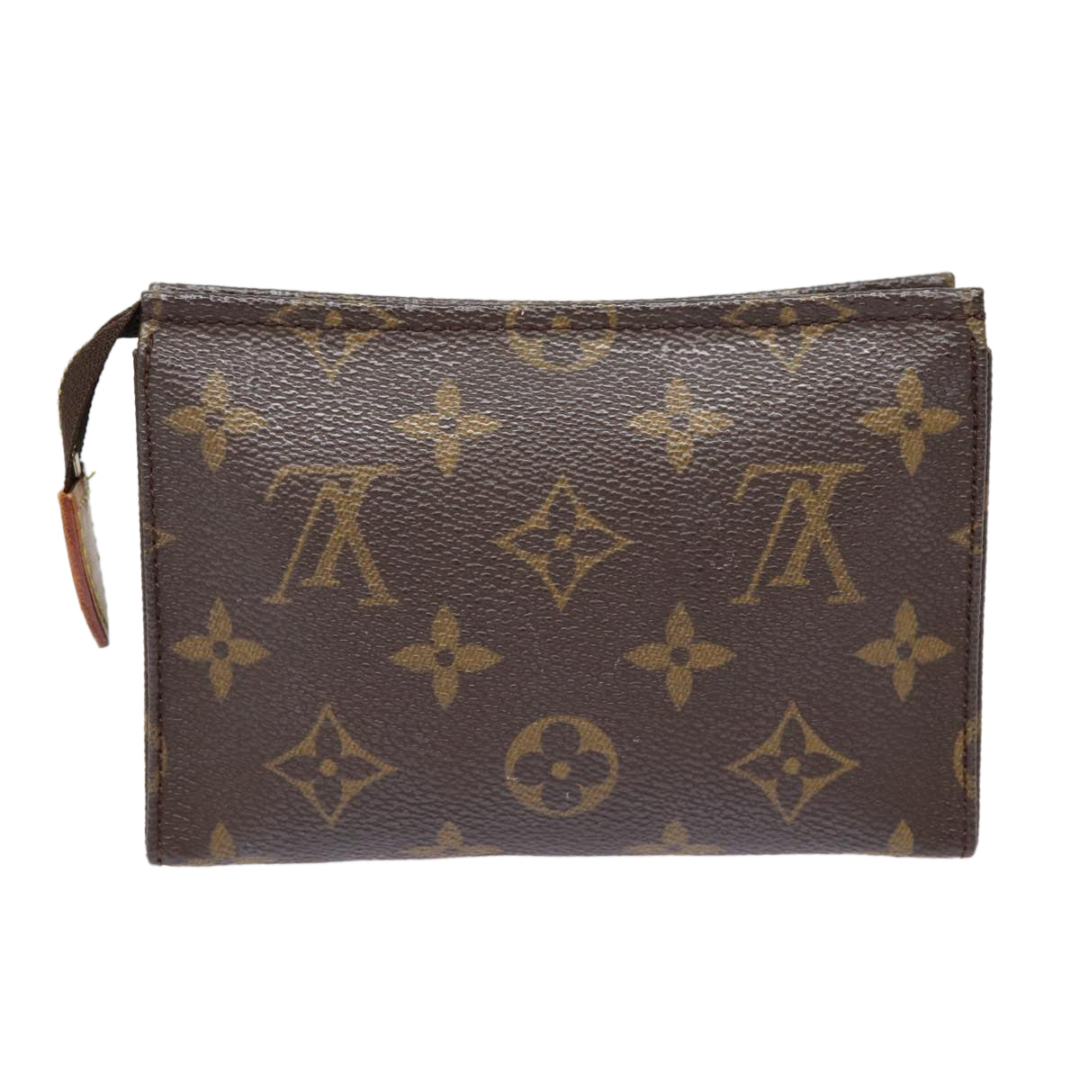 LOUIS VUITTON Monogram Poche Toilette 15 Pouch M47546 LV Auth fm3761