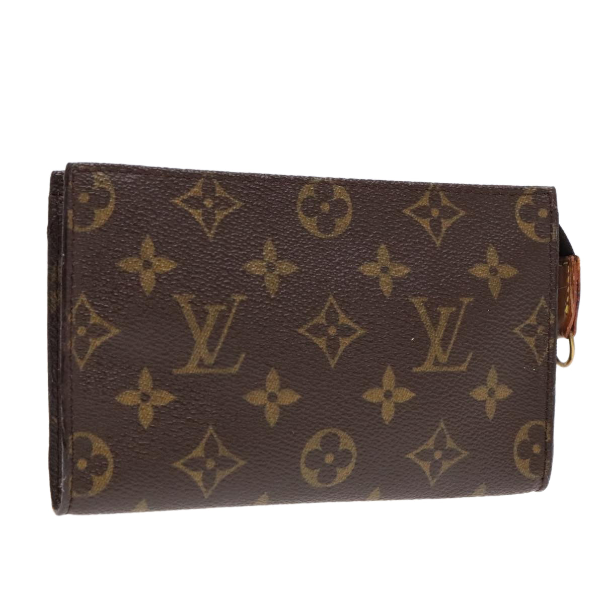 LOUIS VUITTON Monogram Bucket PM Accessory Pouch LV Auth fm3819