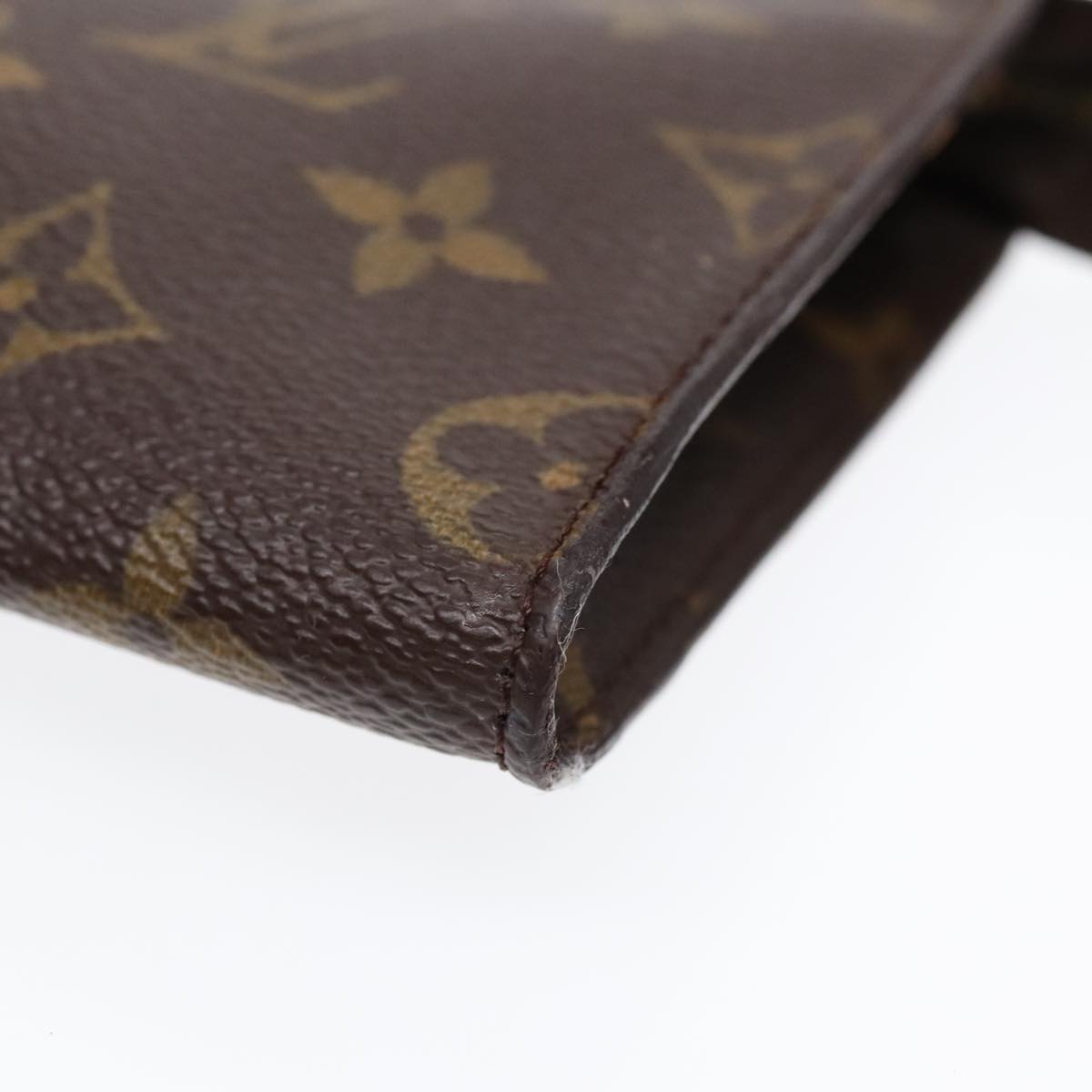 LOUIS VUITTON Monogram Bucket PM Accessory Pouch LV Auth fm3819