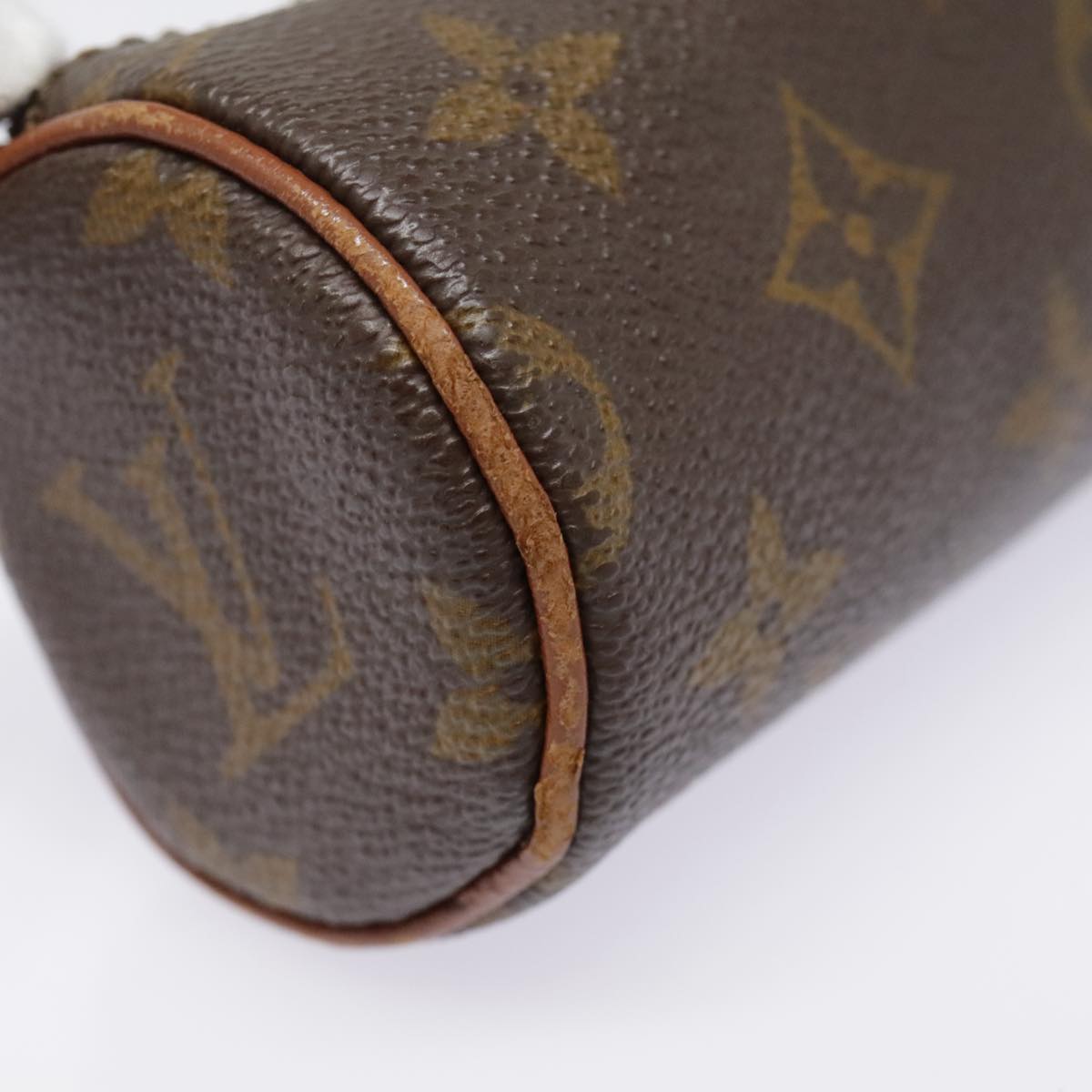 LOUIS VUITTON Monogram Papillon Pouch Vintage LV Auth fm3854