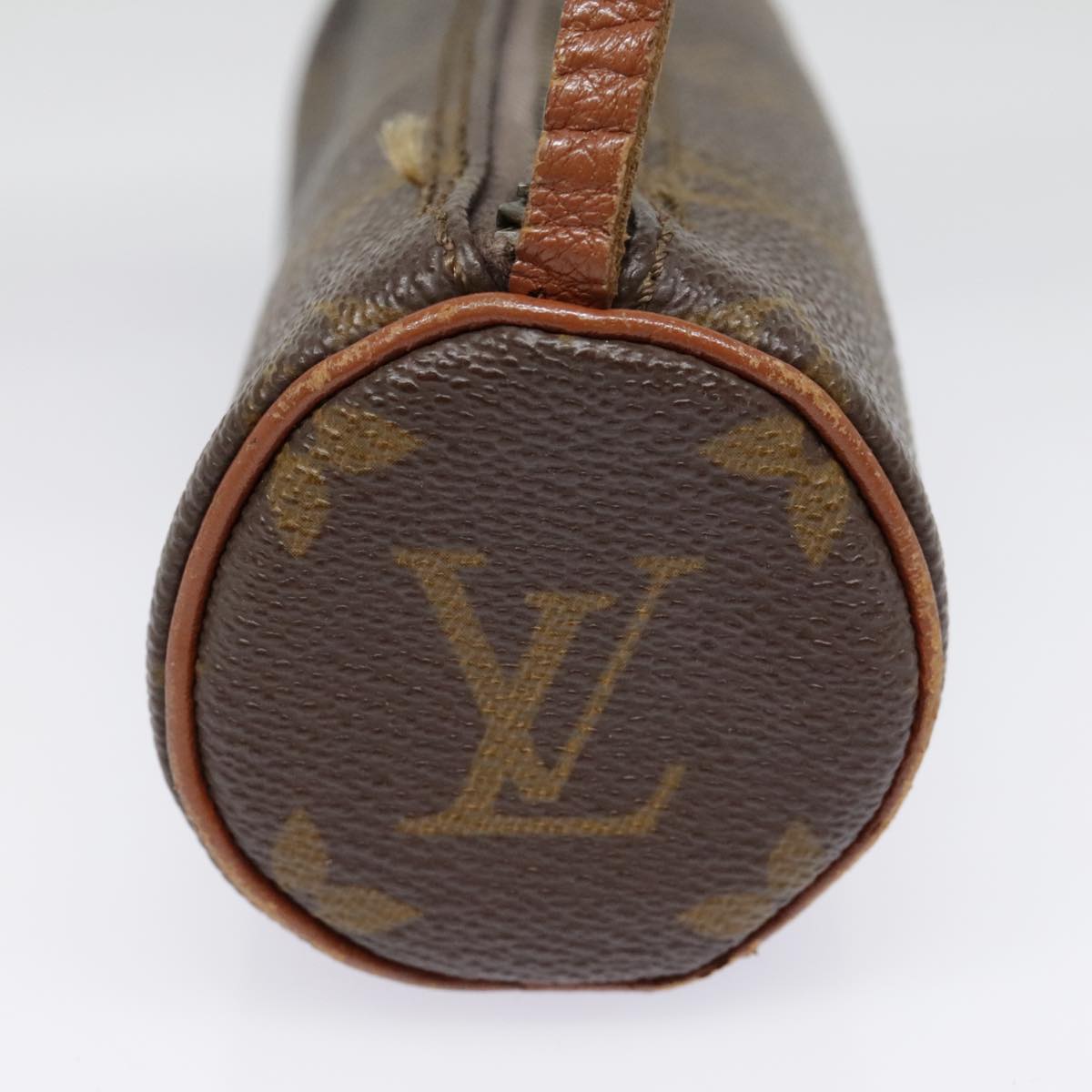 LOUIS VUITTON Monogram Papillon Pouch Vintage LV Auth fm3854