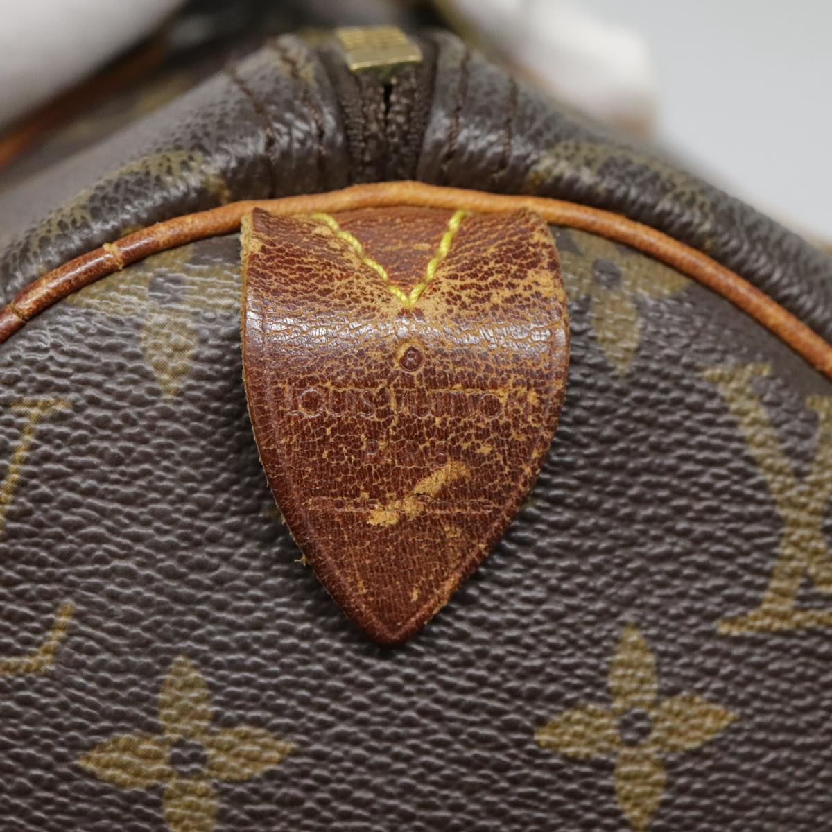 LOUIS VUITTON Monogram Speedy 30 Hand Bag M41526 LV Auth fm3857