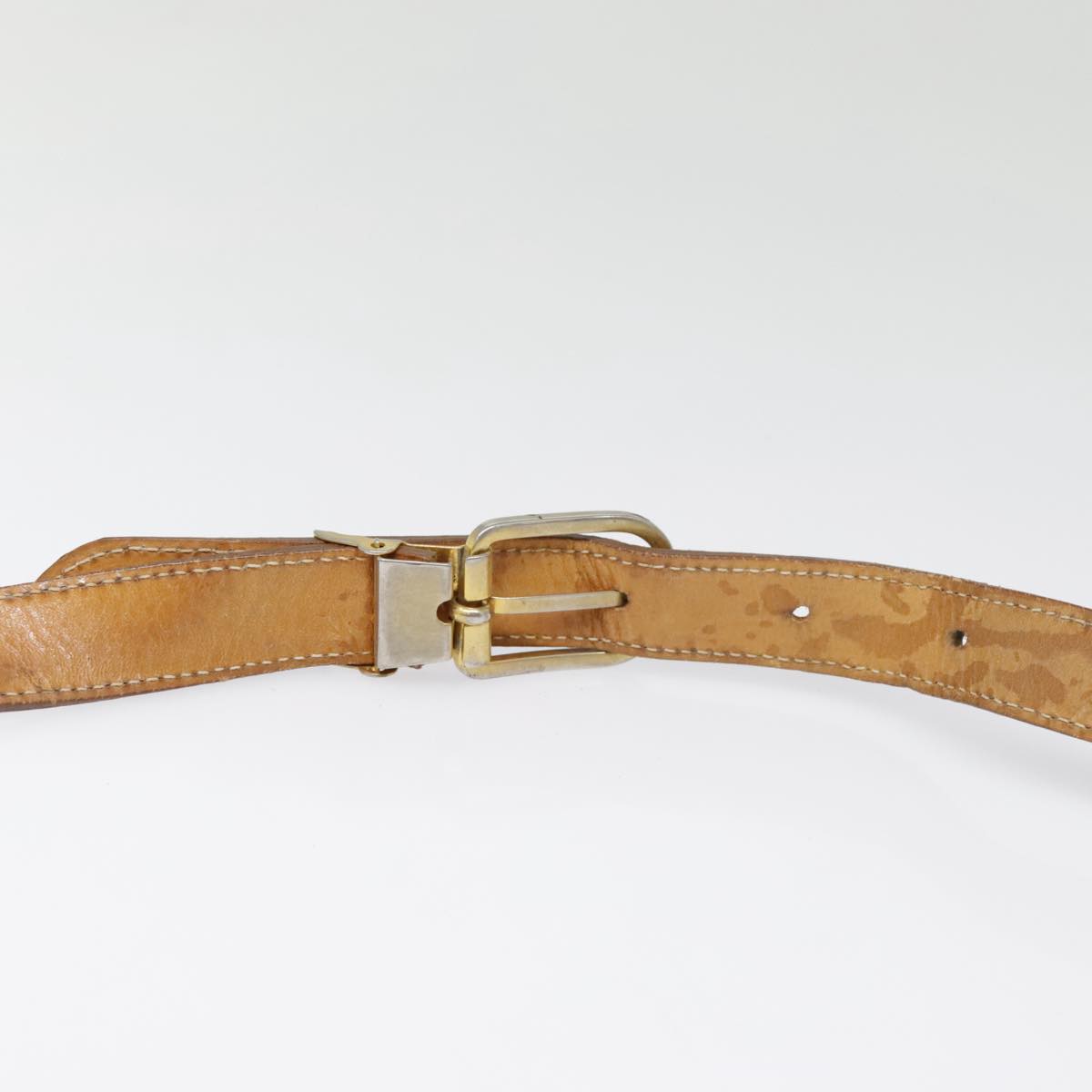 Christian Dior Shoulder Bag PVC Black Gold Auth fm3859