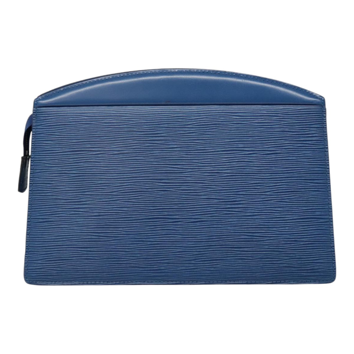 LOUIS VUITTON Epi Trousse Crete Pouch Blue M48405 LV Auth fm3886