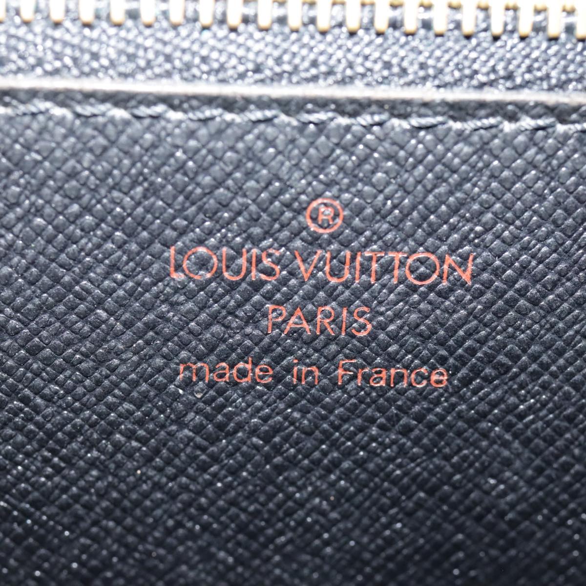 LOUIS VUITTON Epi Serie Dragonne Hand Bag Black Noir M52612 LV Auth fm3887