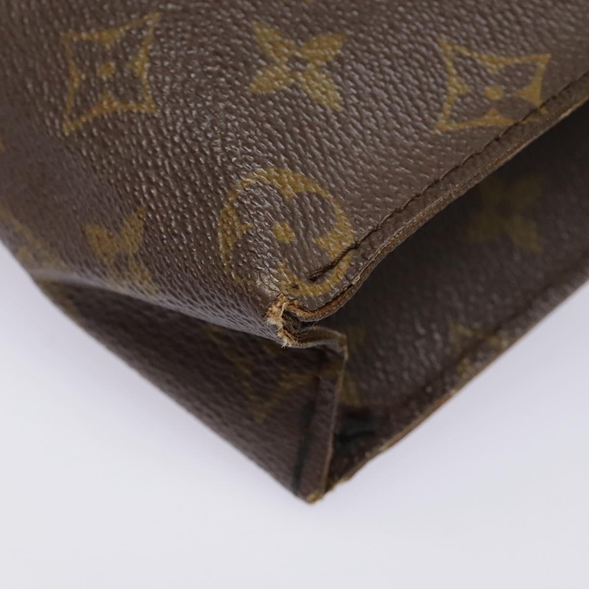 LOUIS VUITTON Monogram Poche Toilette 26 Pouch Vintage M47542 LV Auth fm3895