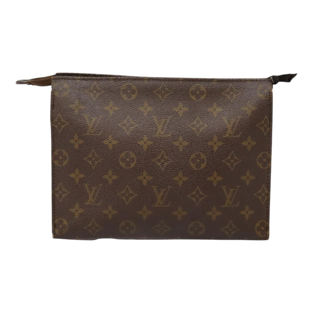 LOUIS VUITTON Monogram Poche Toilette 26 Pouch Vintage M47542 LV Auth fm3895